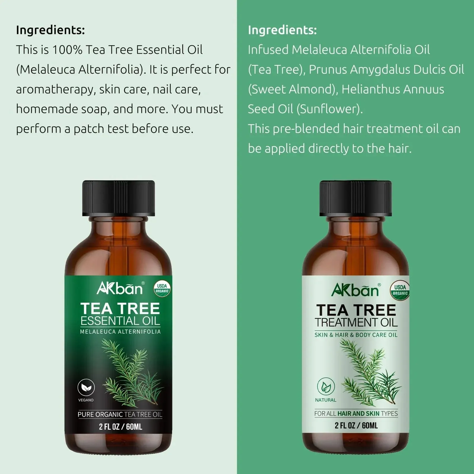 Tea Tree Hair Treatment Oil – 100% Pure & Natural