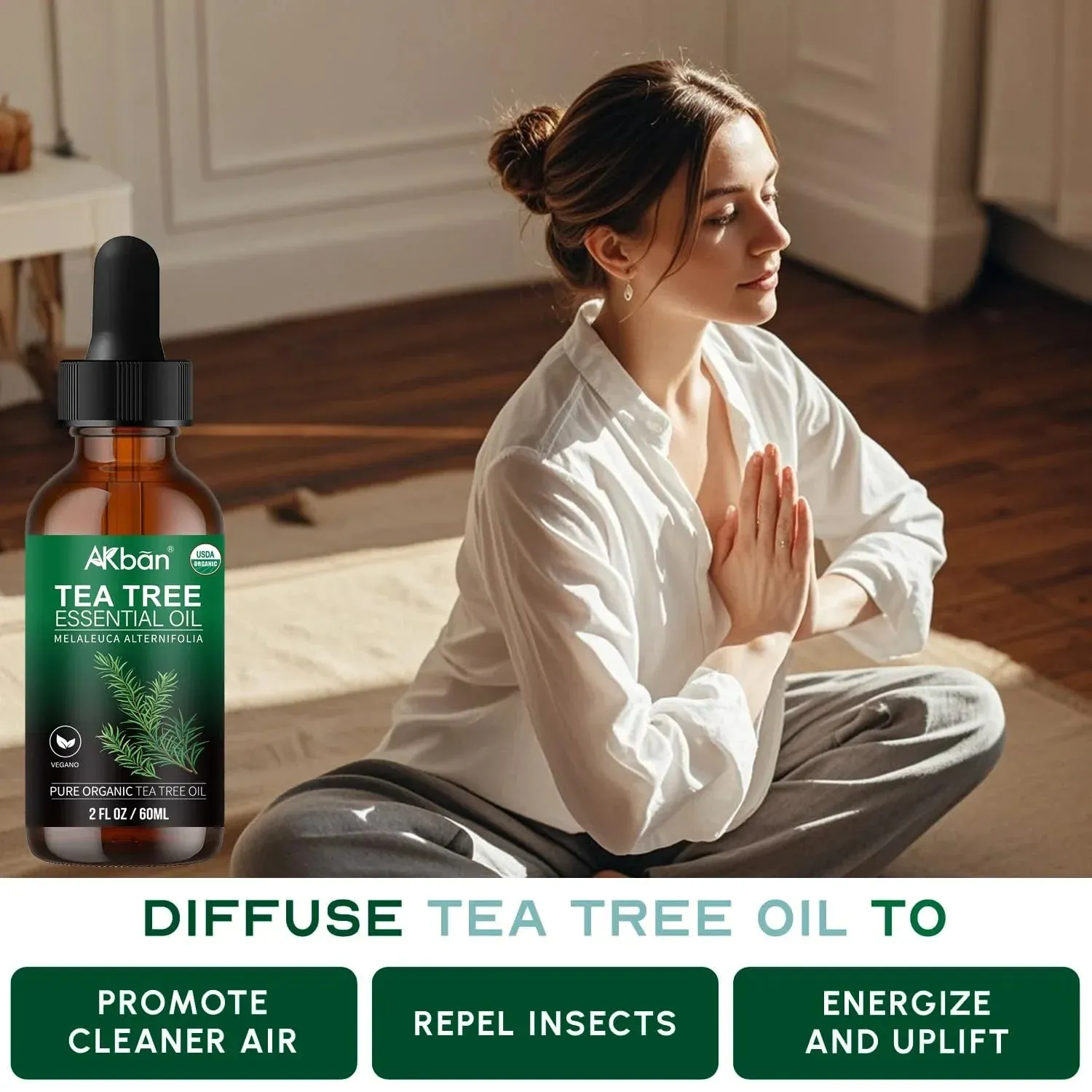 Tea Tree Hair Treatment Oil – 100% Pure & Natural