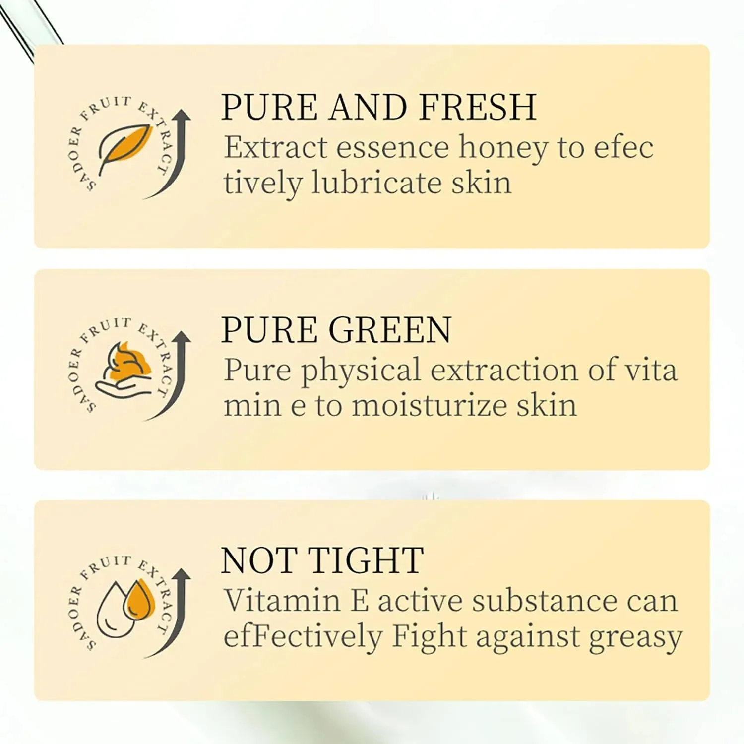 Manuka Honey Facial Cleanser Vitamin E Deep Cleansing Foam