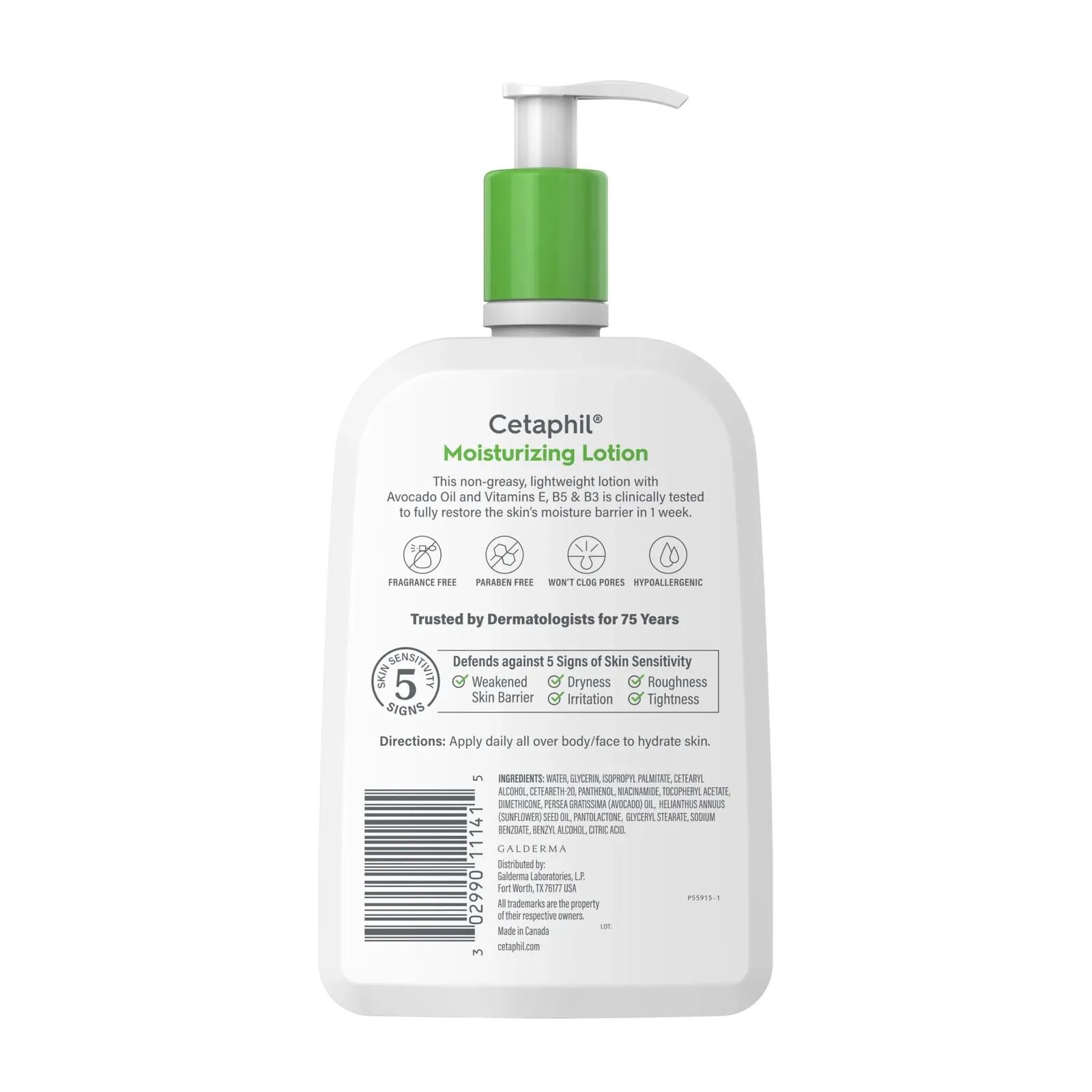 Face & Body Moisturizer, Hydrating Moisturizing Lotion for All Skin Types