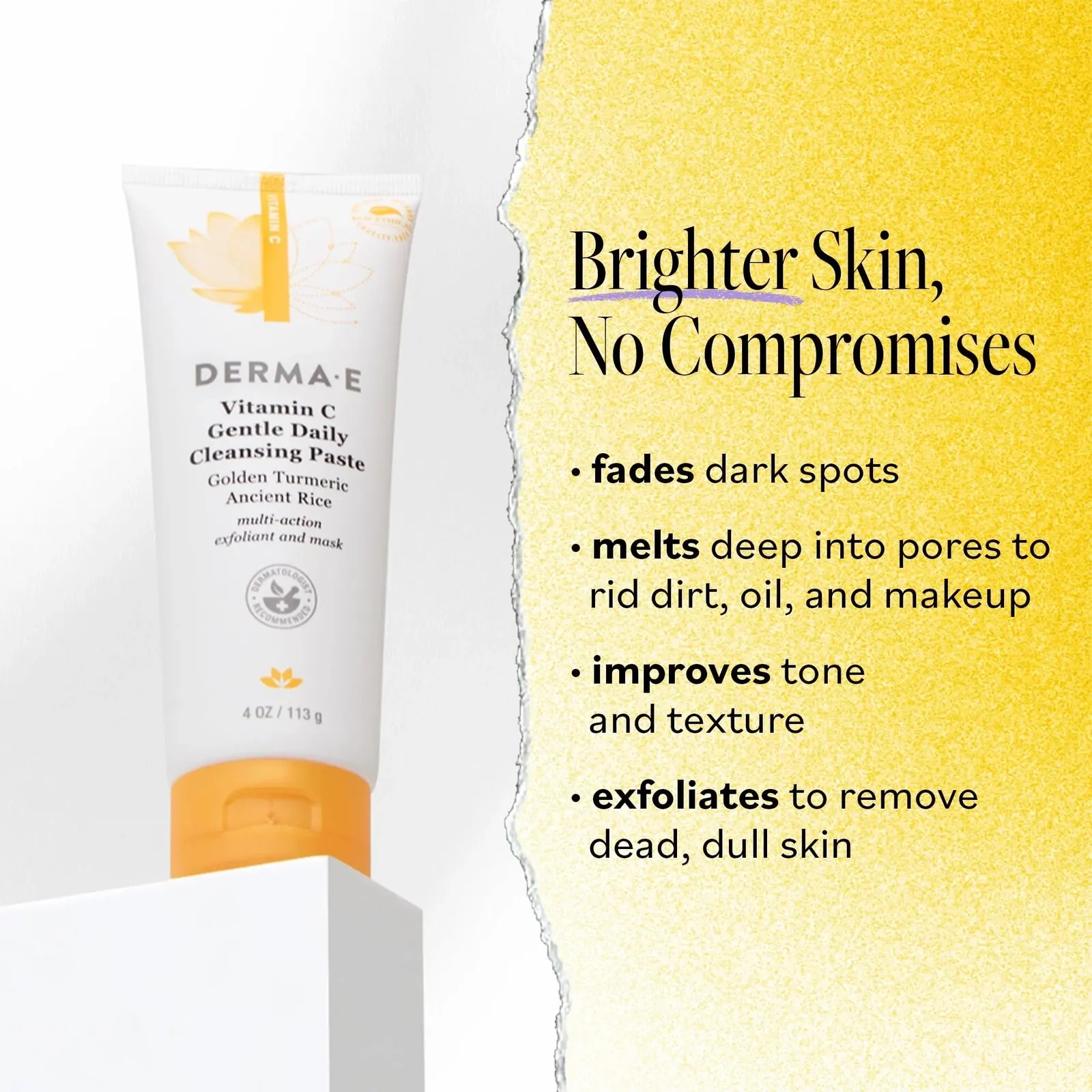 Vitamin C Gentle Daily Face Mask Cleansing Paste, 4.0 Oz