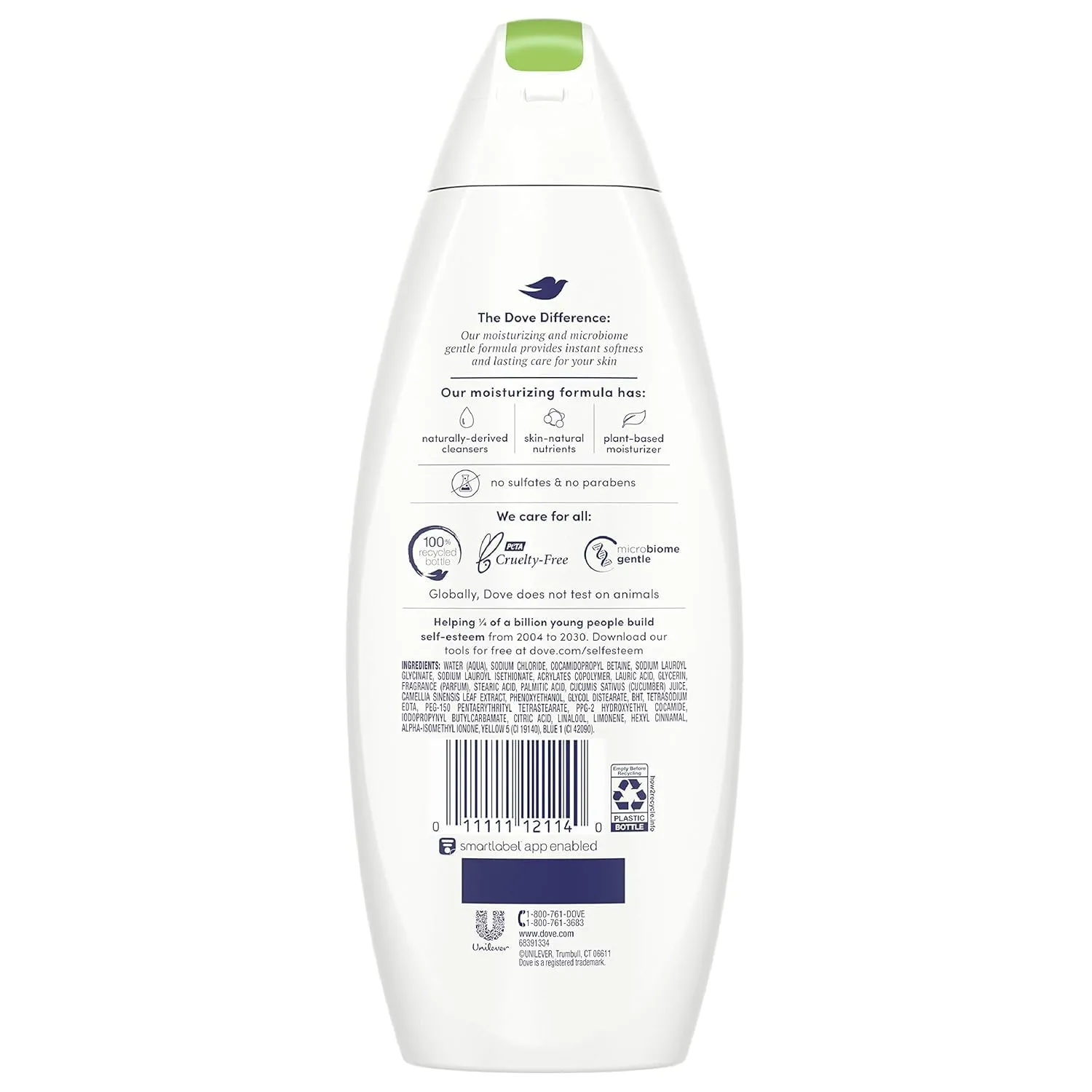 Cucumber & Green Tea Body Wash, Pack of 2