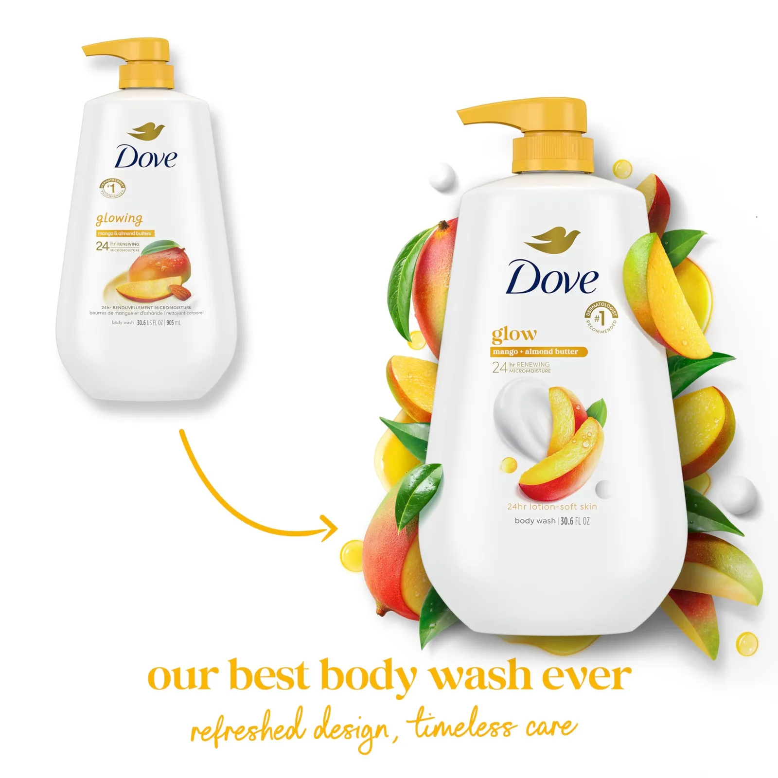 Mango & Almond Butter Body Wash