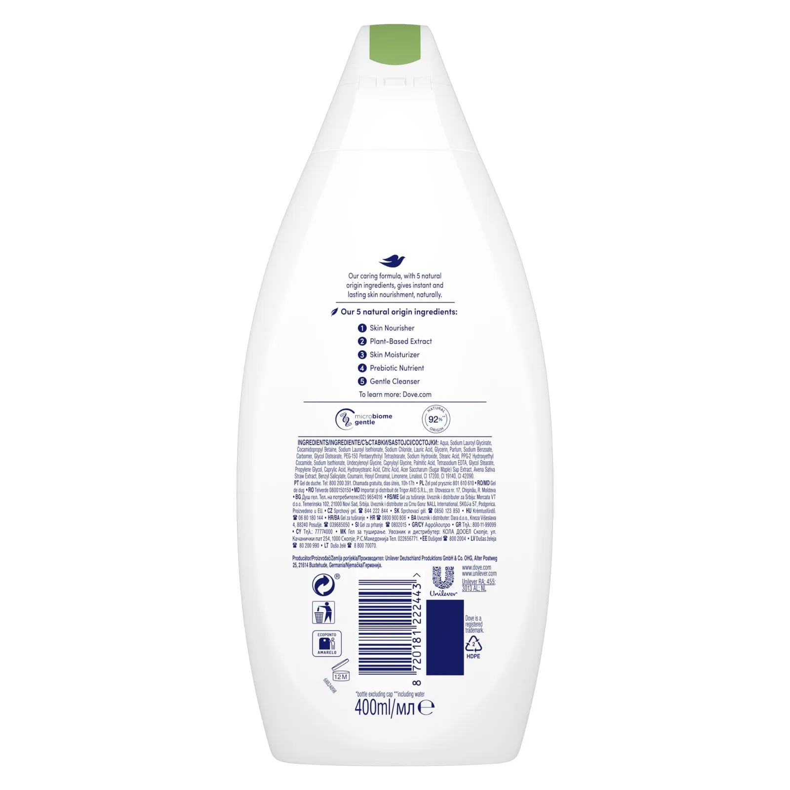 Oak Milk & Maple Syrup Shower Gel