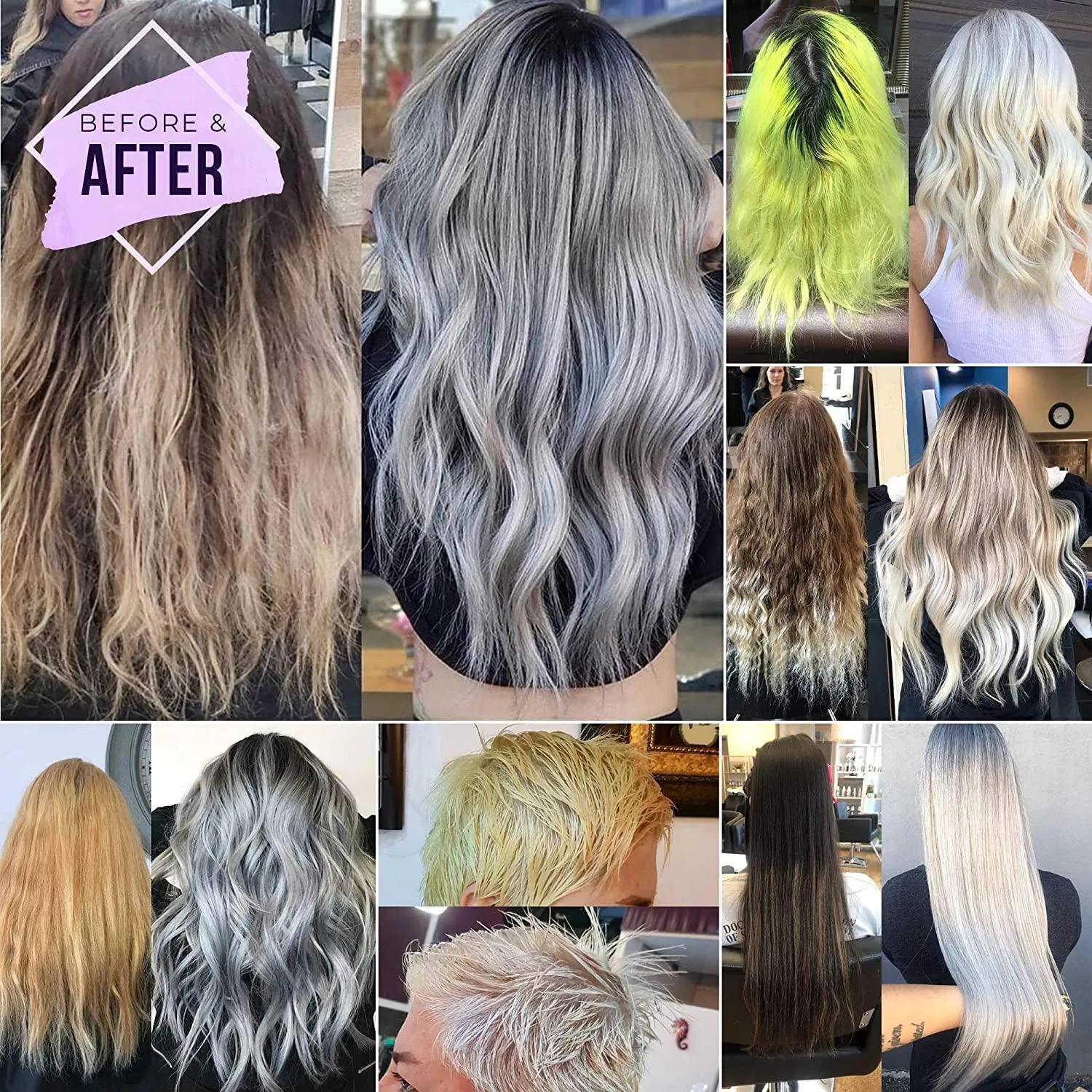 No Yellow Purple Shampoo
