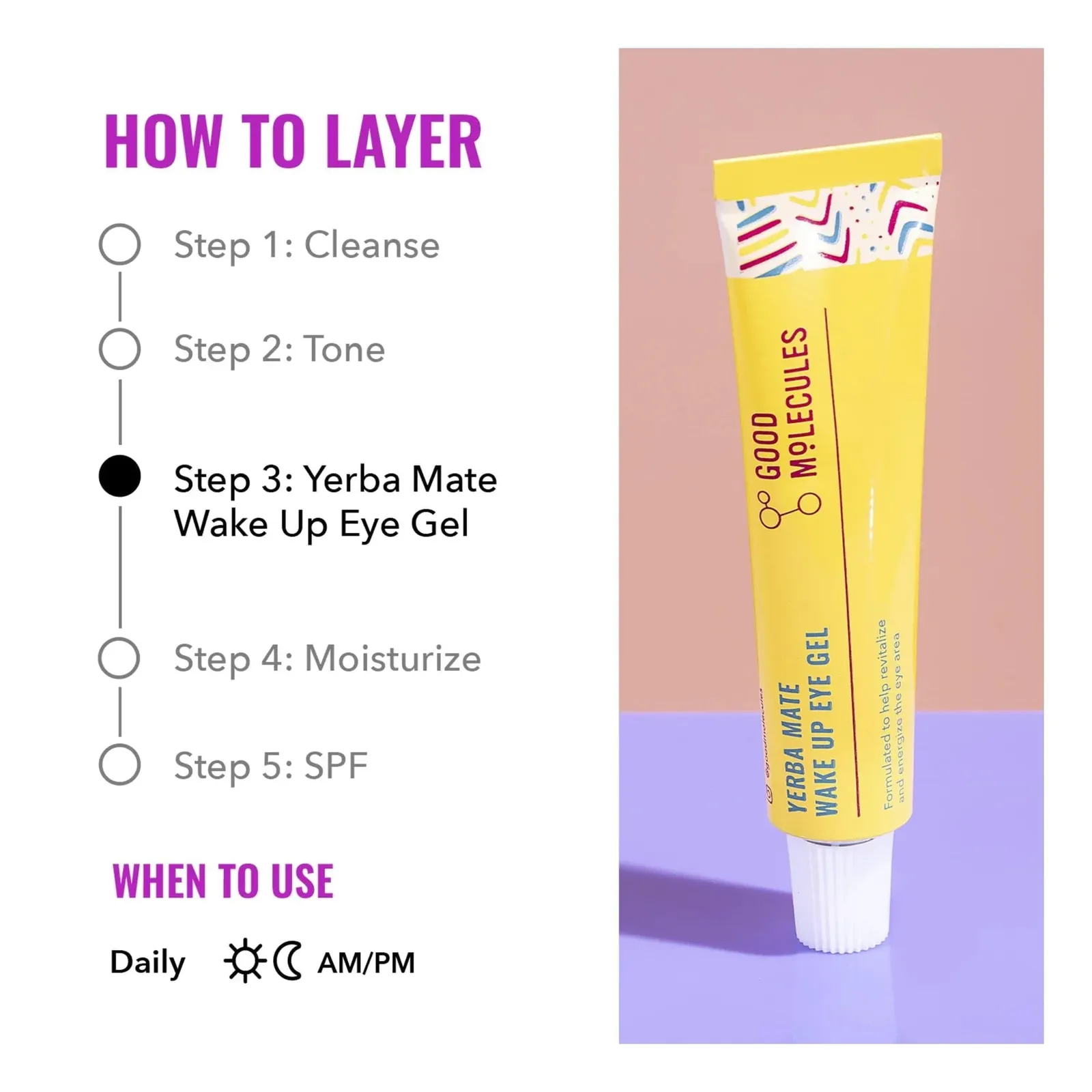 Yerba Mate Wake Up Eye Gel Under Eye Cream