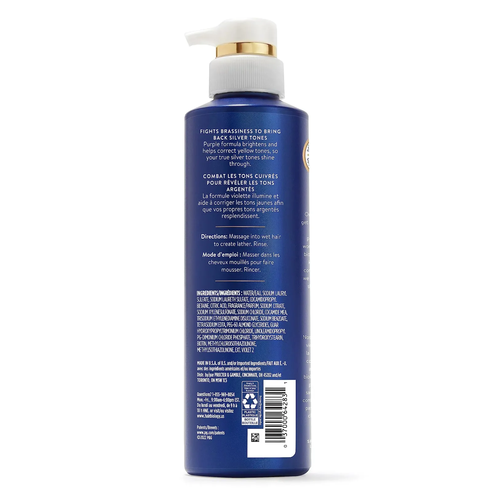 Purple Shampoo and Conditioner Set