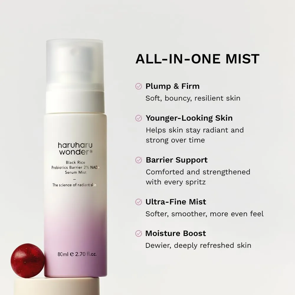 Black Rice NAD+ Serum Mist