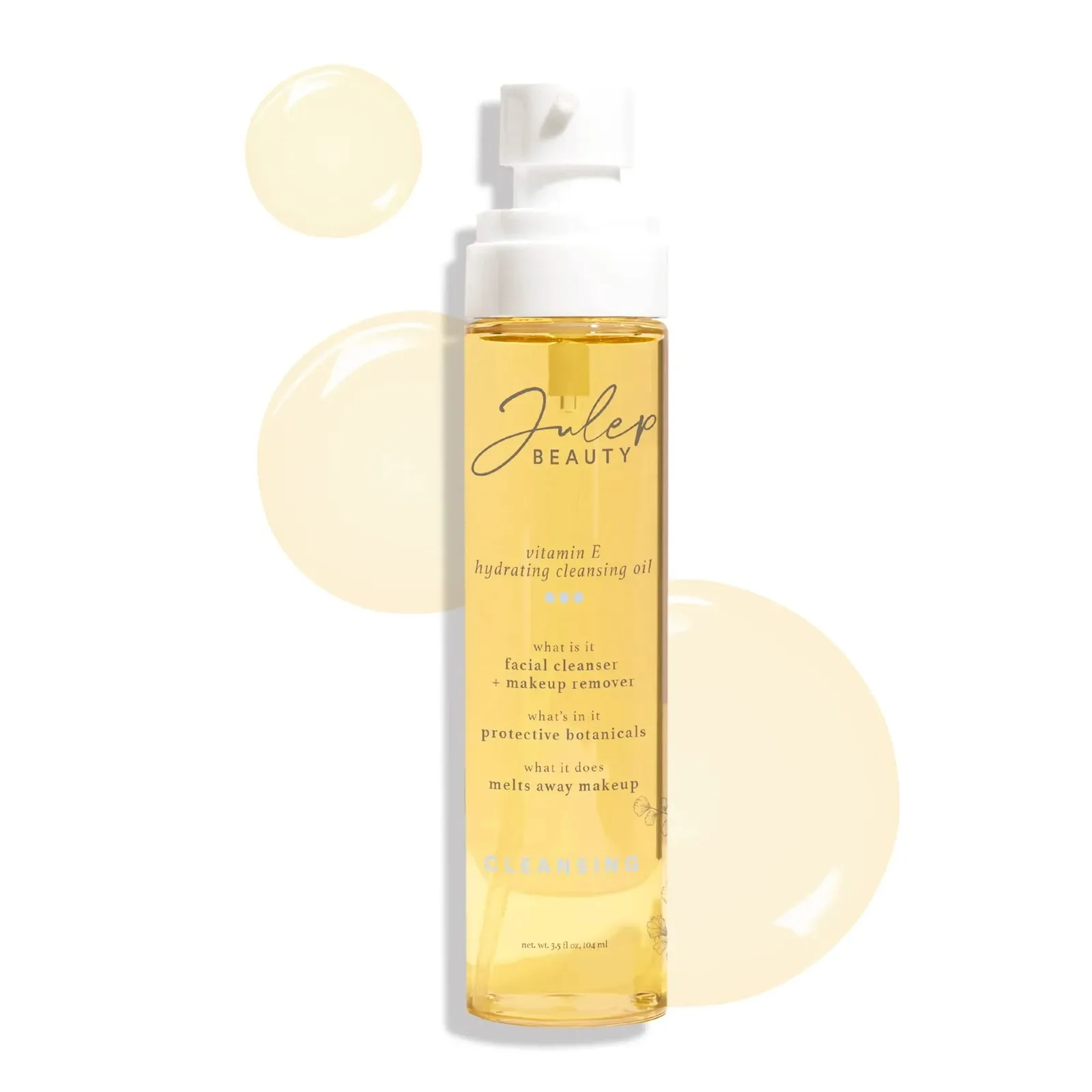 Vitamin E Hydrating Cleansing Oil and Makeup Remover - Rosehip and Olive Oil
