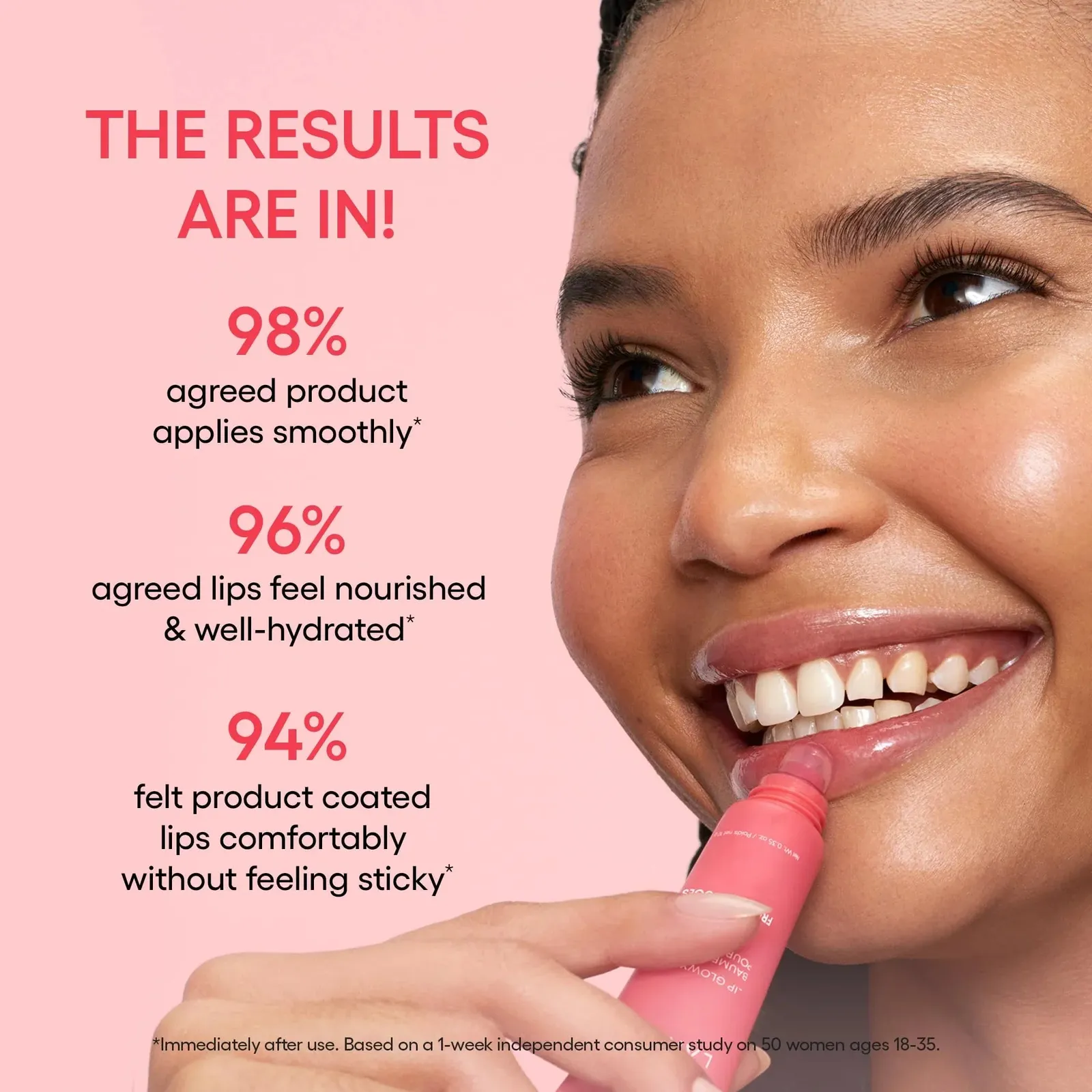 Lip Glowy Balm, Berry: Sheer Tinted Lip Moisturizer with Shea Butter