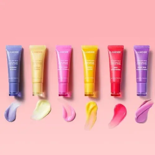 Lip Glowy Balm, Berry: Sheer Tinted Lip Moisturizer with Shea Butter