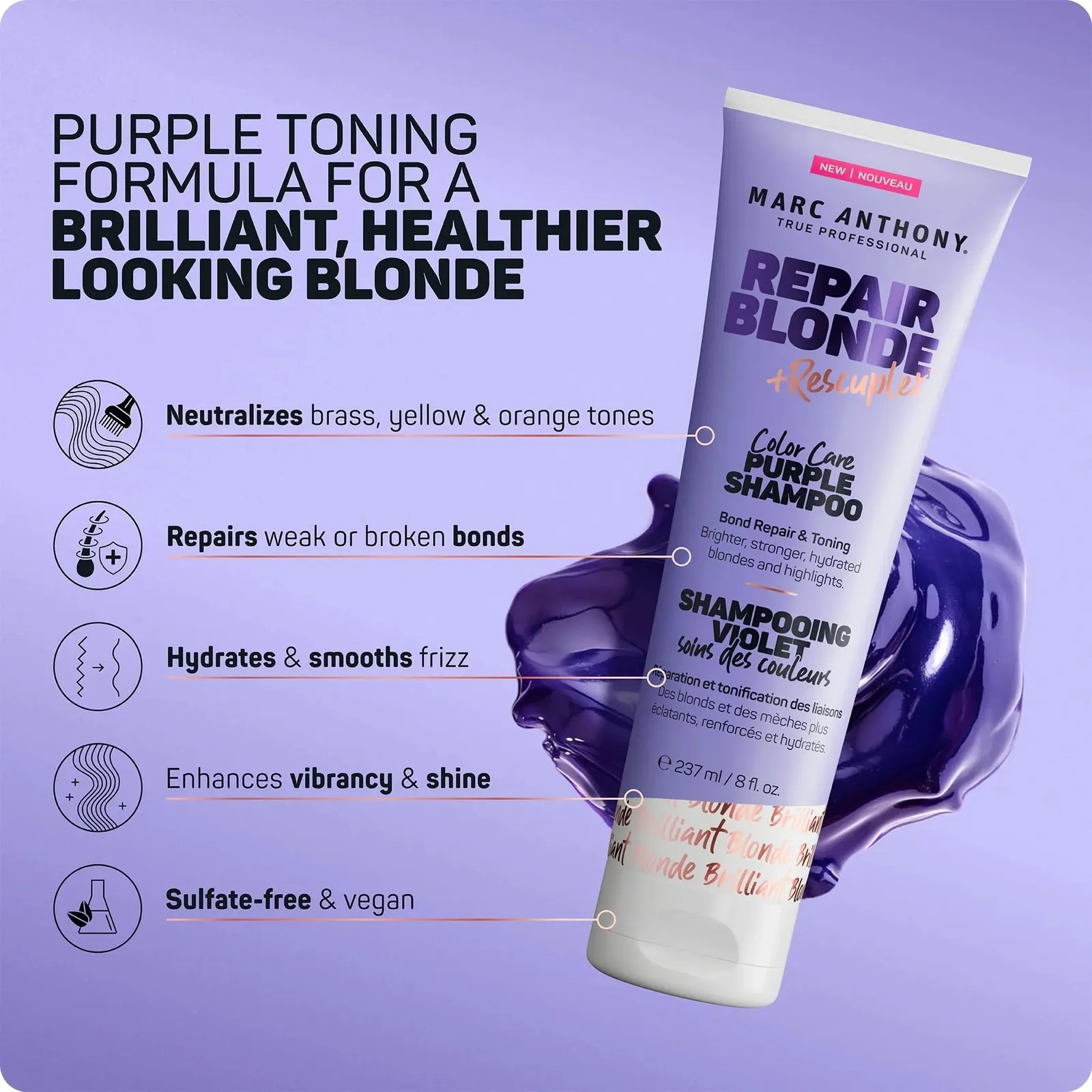 Bond Repair Purple Shampoo