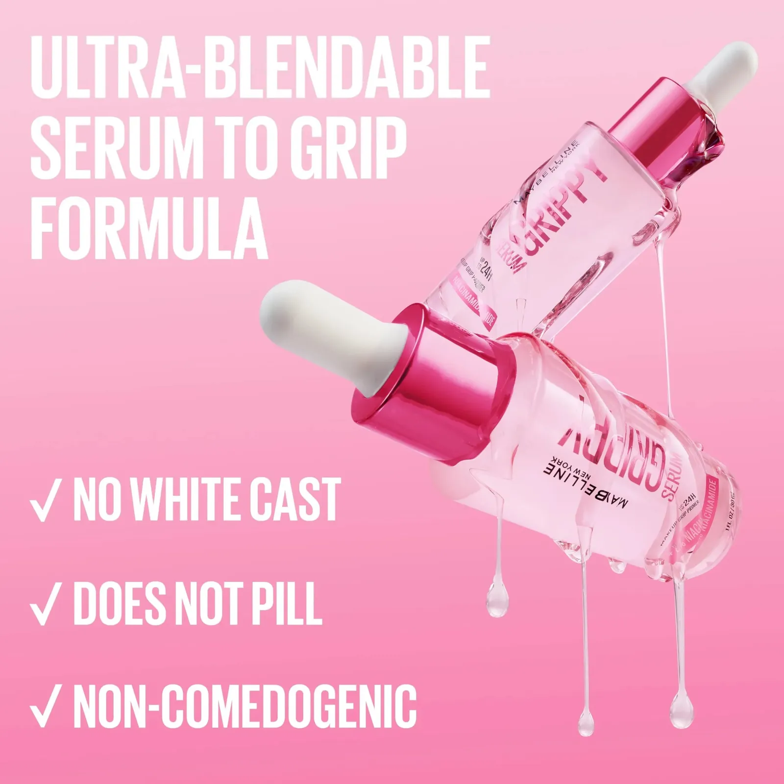Grippy Serum Hydrating Makeup Primer with 2% Niacinamide