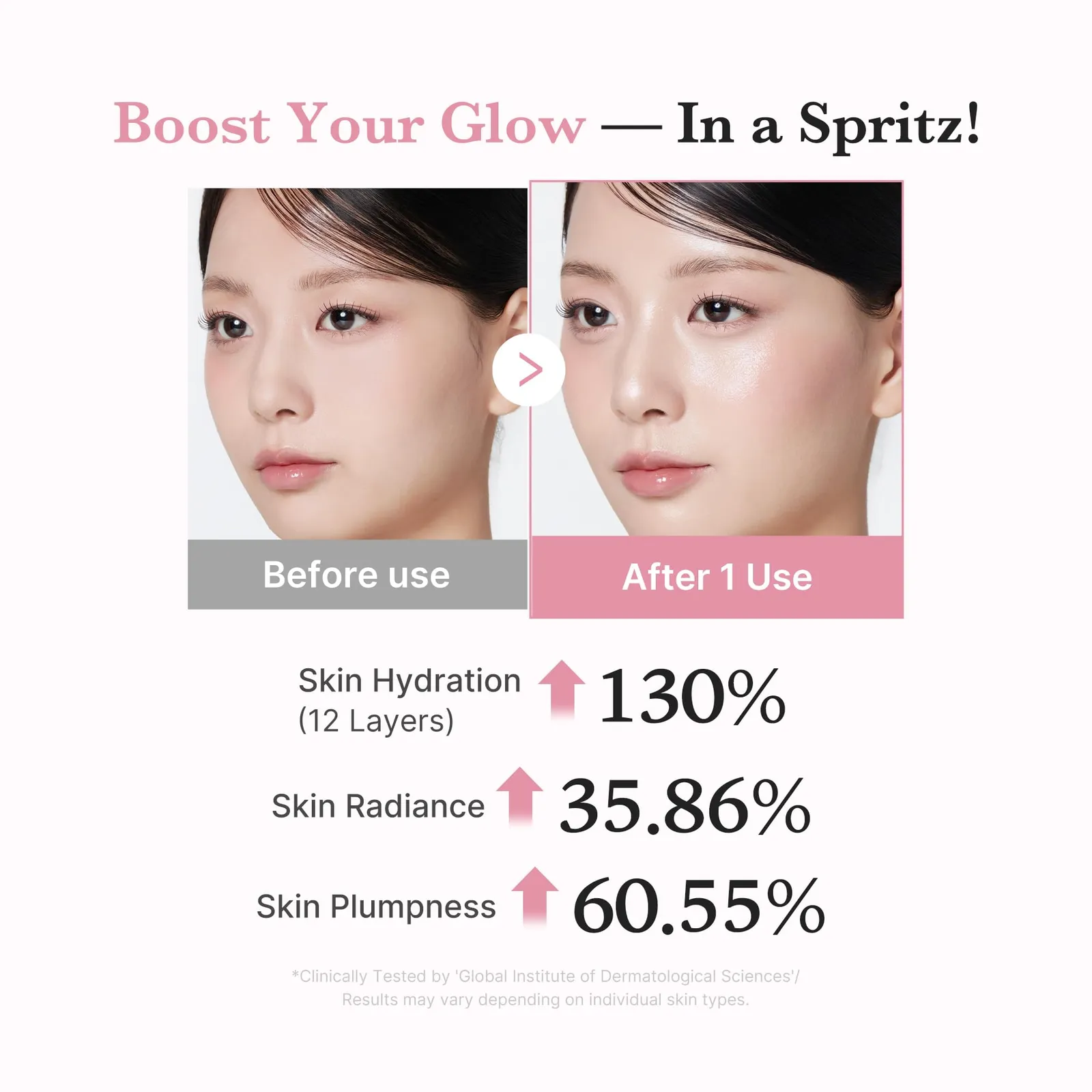 Pink PDRN Collagen Jelly Mist Serum