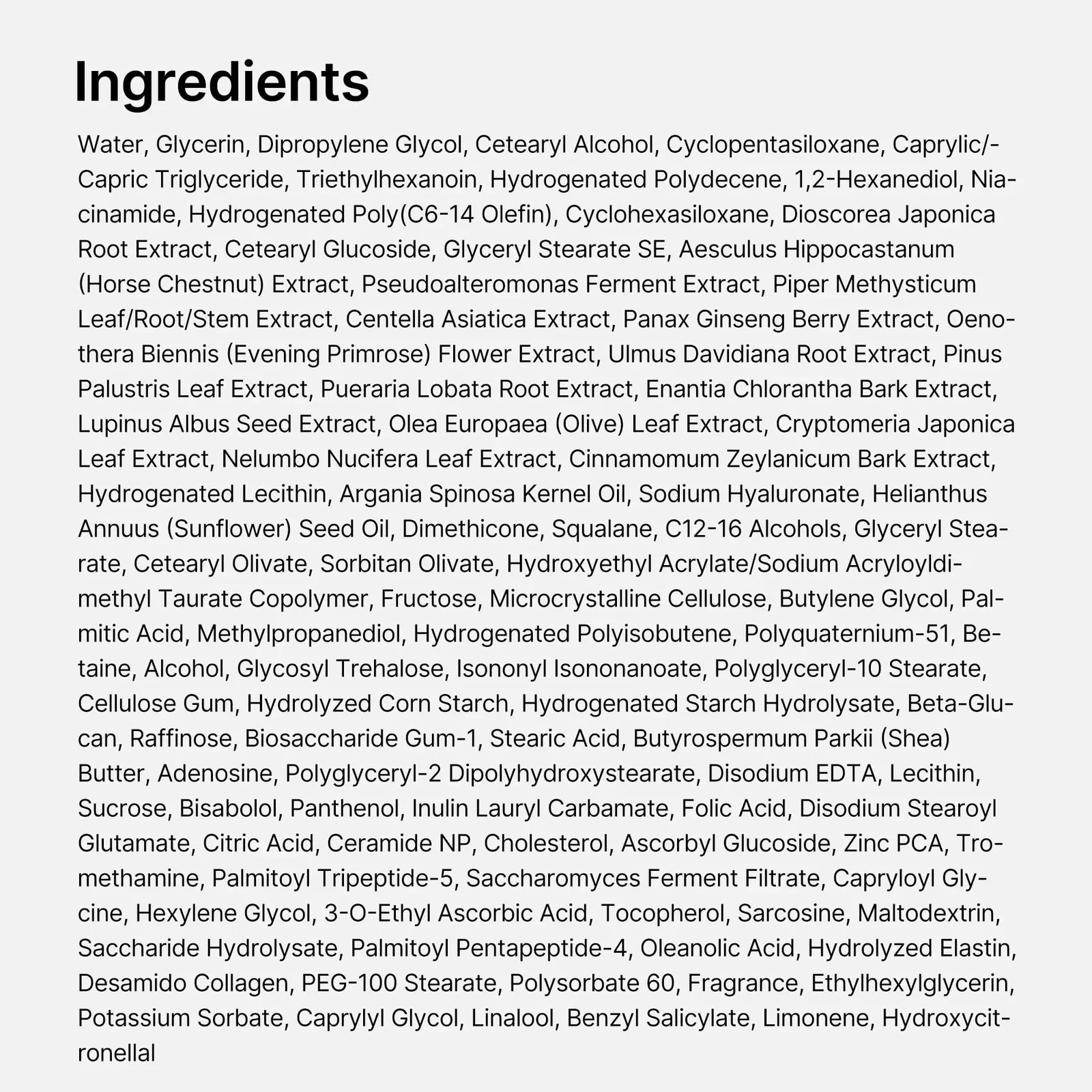 Triple Collagen Cream - Hydrating & Firming Moisturizer with Hyaluronic Acid, Premium Elastin, Shea Butter