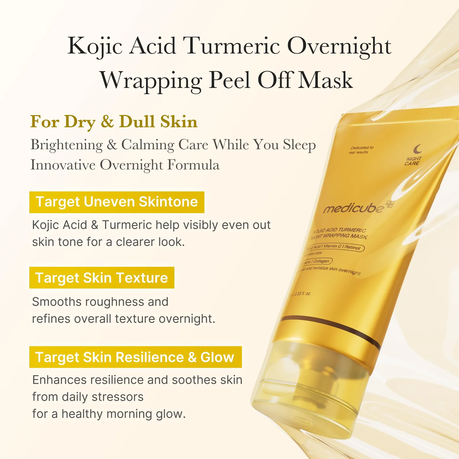 Turmeric Overnight Peel Off Mask