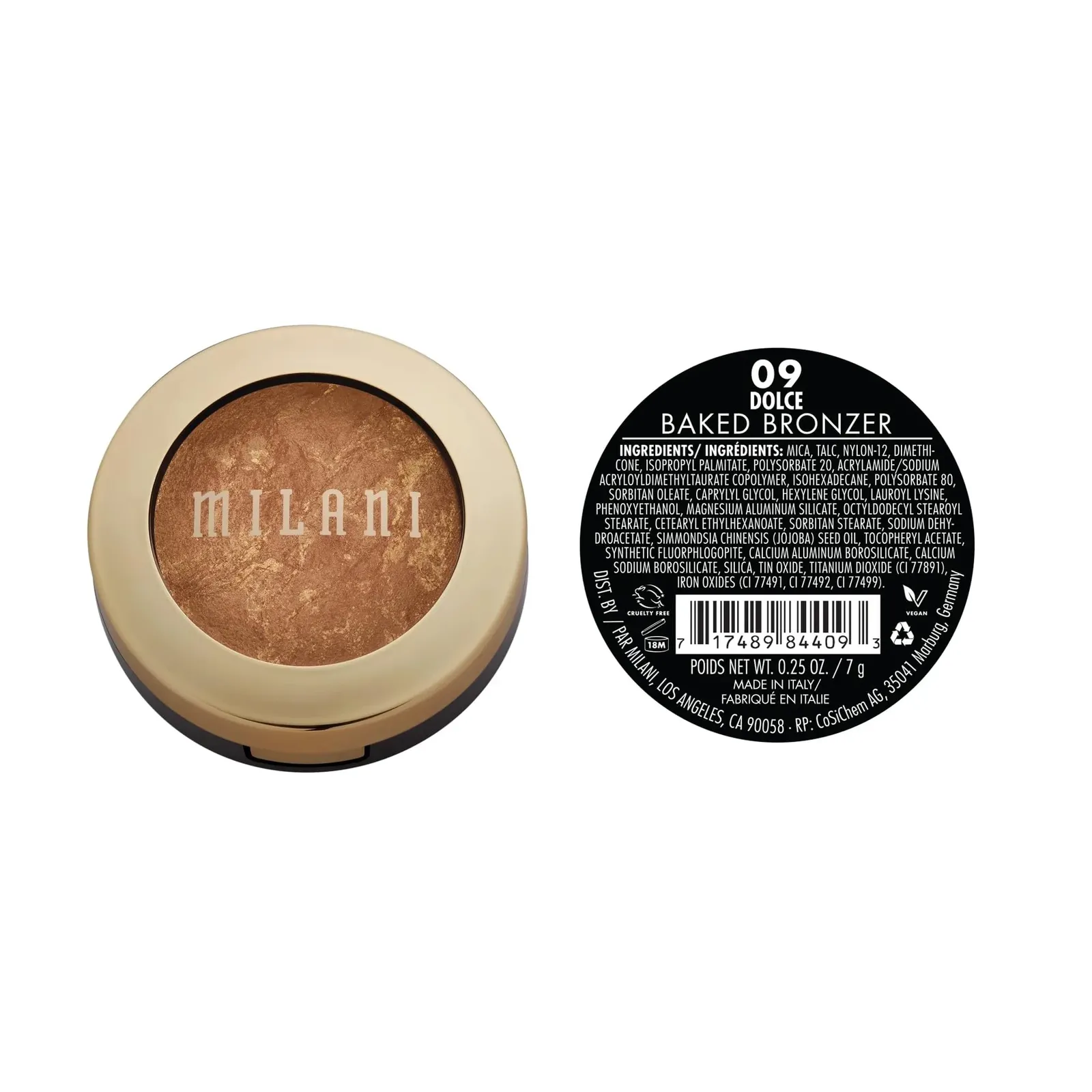 Bronzer Powder - Baked Bronzer Made in Italy