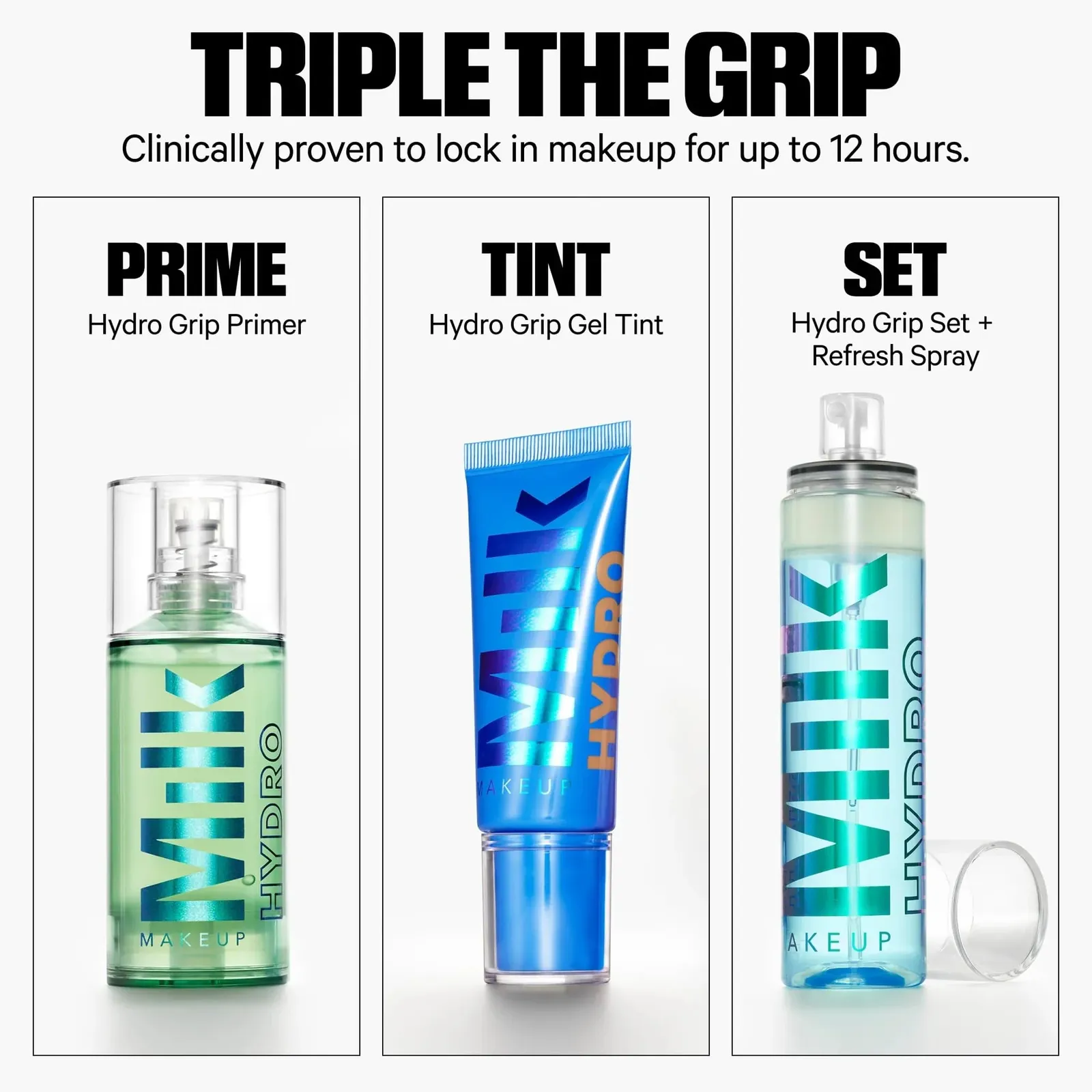 Hydro Grip Set + Refresh Spray with Hyaluronic Acid