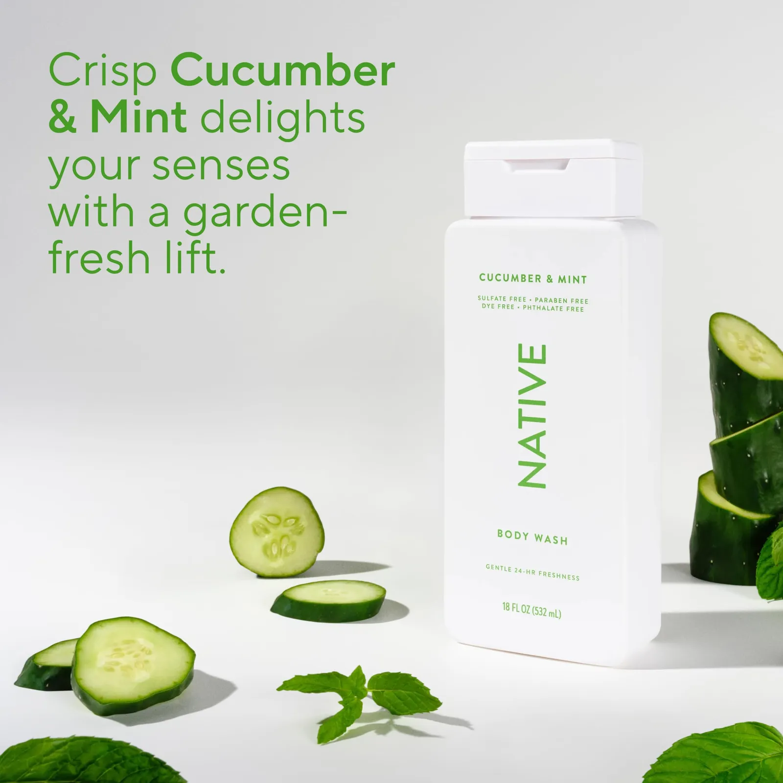 Cucumber & Mint Body Wash
