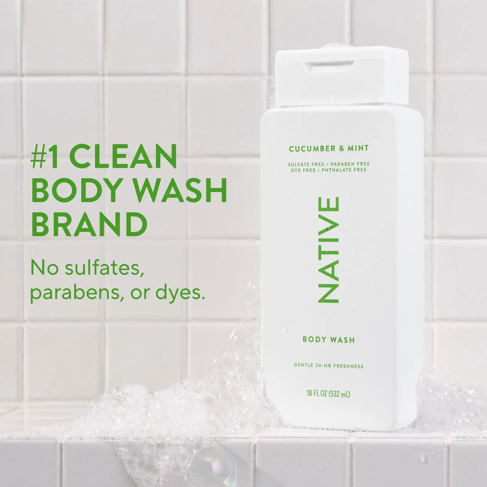 Cucumber & Mint Body Wash