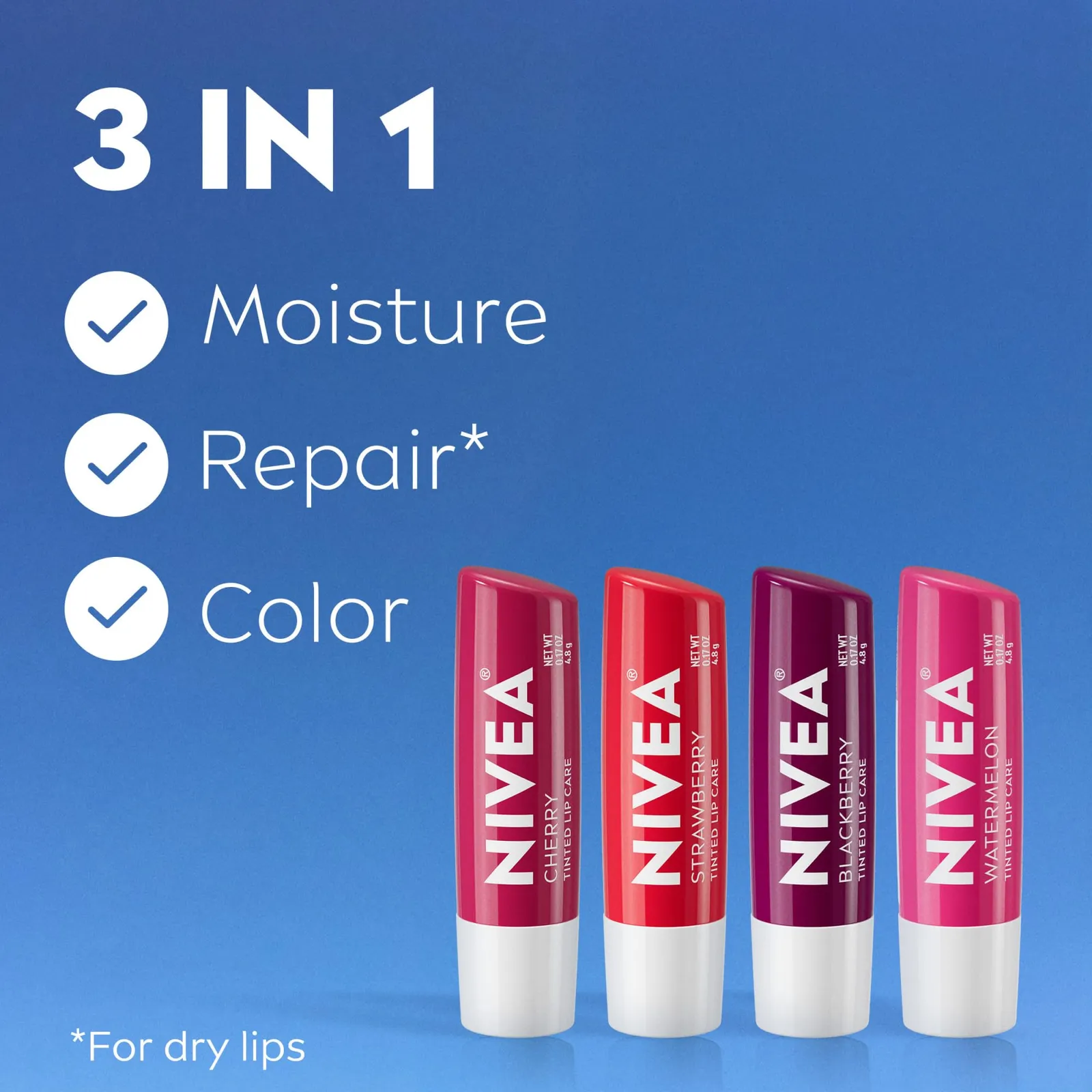 Fruity Tinted Lip Balm Variety Pack