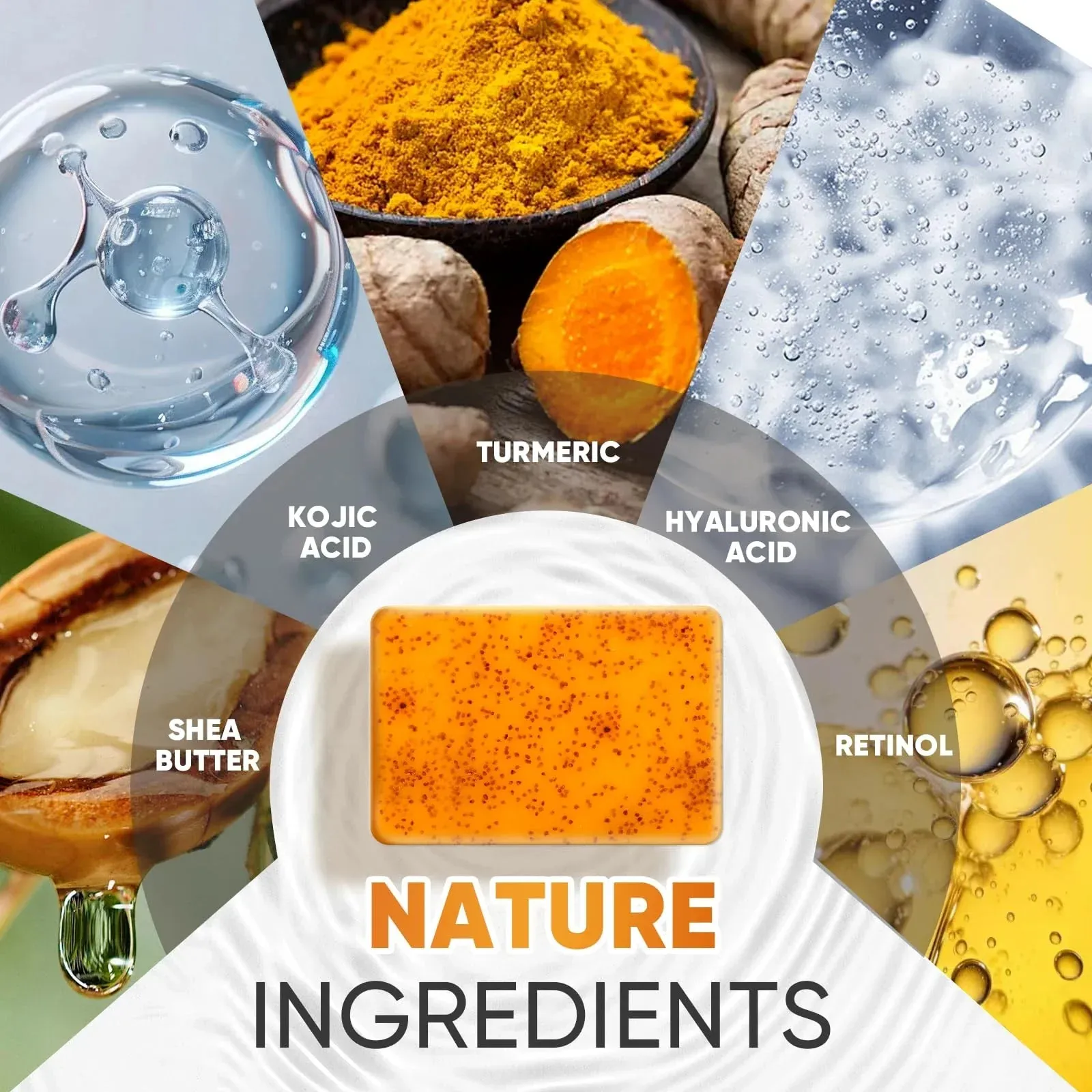 Turmeric Kojic Acid Soap Bars