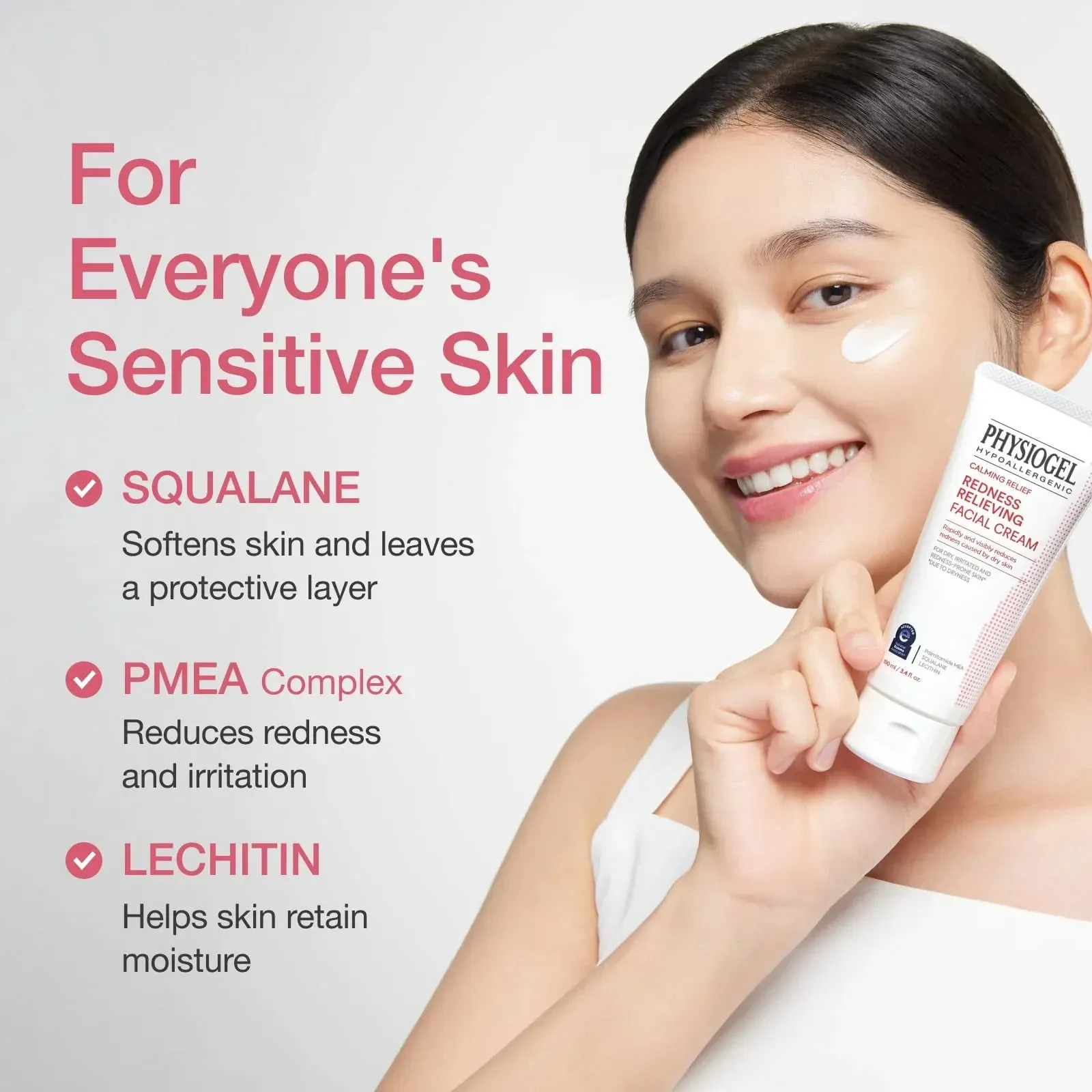 Redness Reducing Cream – Ceramide Moisturizer for Dry, Sensitive & Redness-Prone Skin