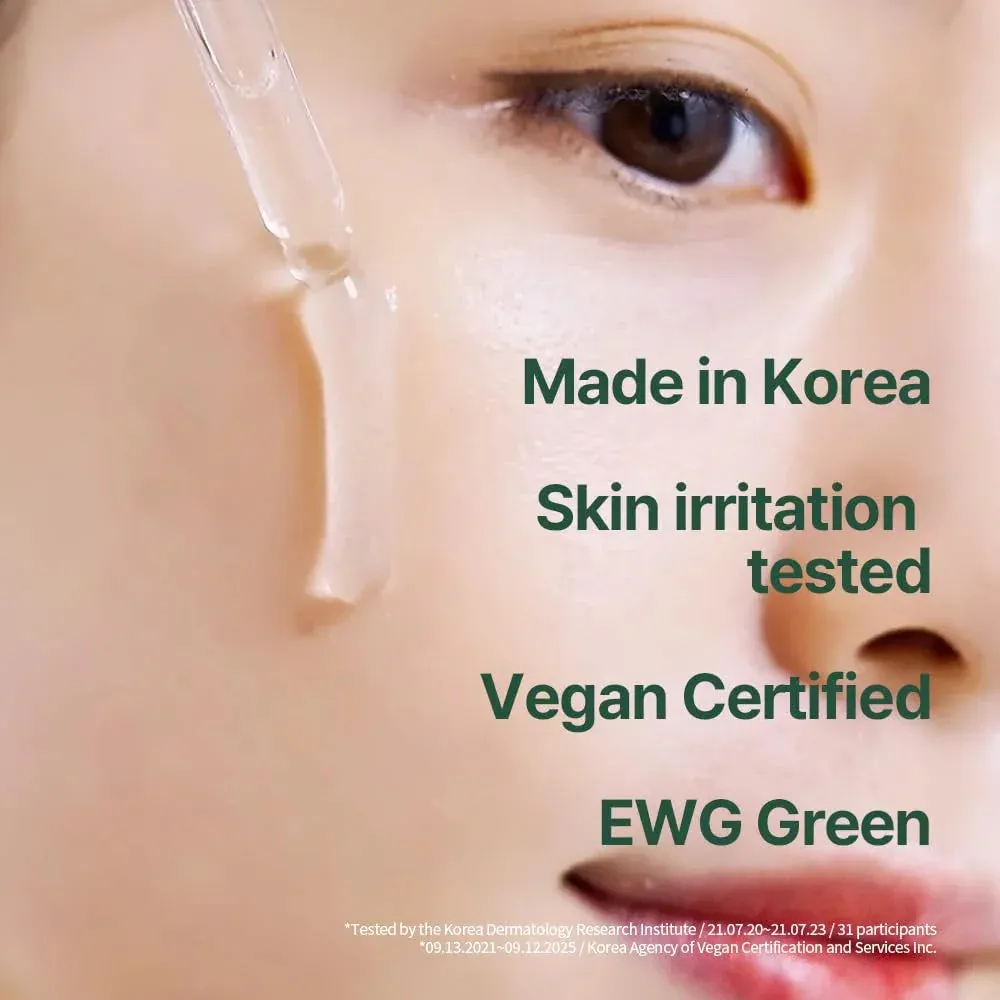 Calming Moisture Serum with Centella Asiatica, Tea Tree, Hyaluronic Acid, Ceramide