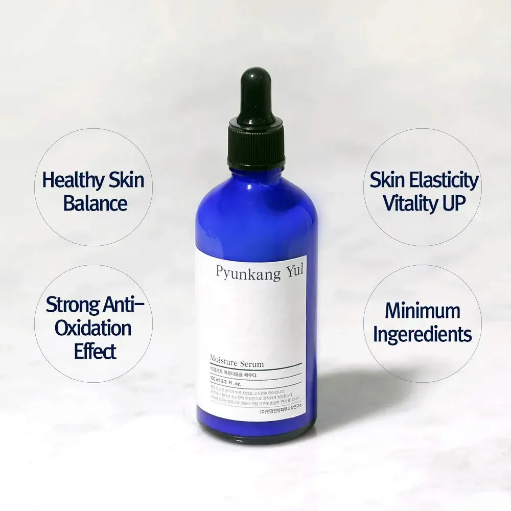 PYUNKANG YUL Moisture Serum for Face with Oriental Herbs and Olive Oil