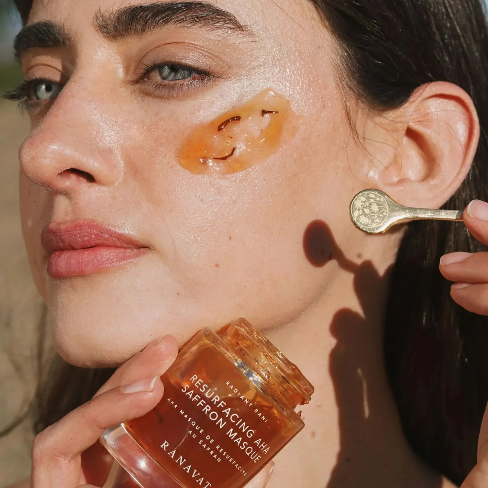 Resurfacing Saffron AHA Face Exfoliator