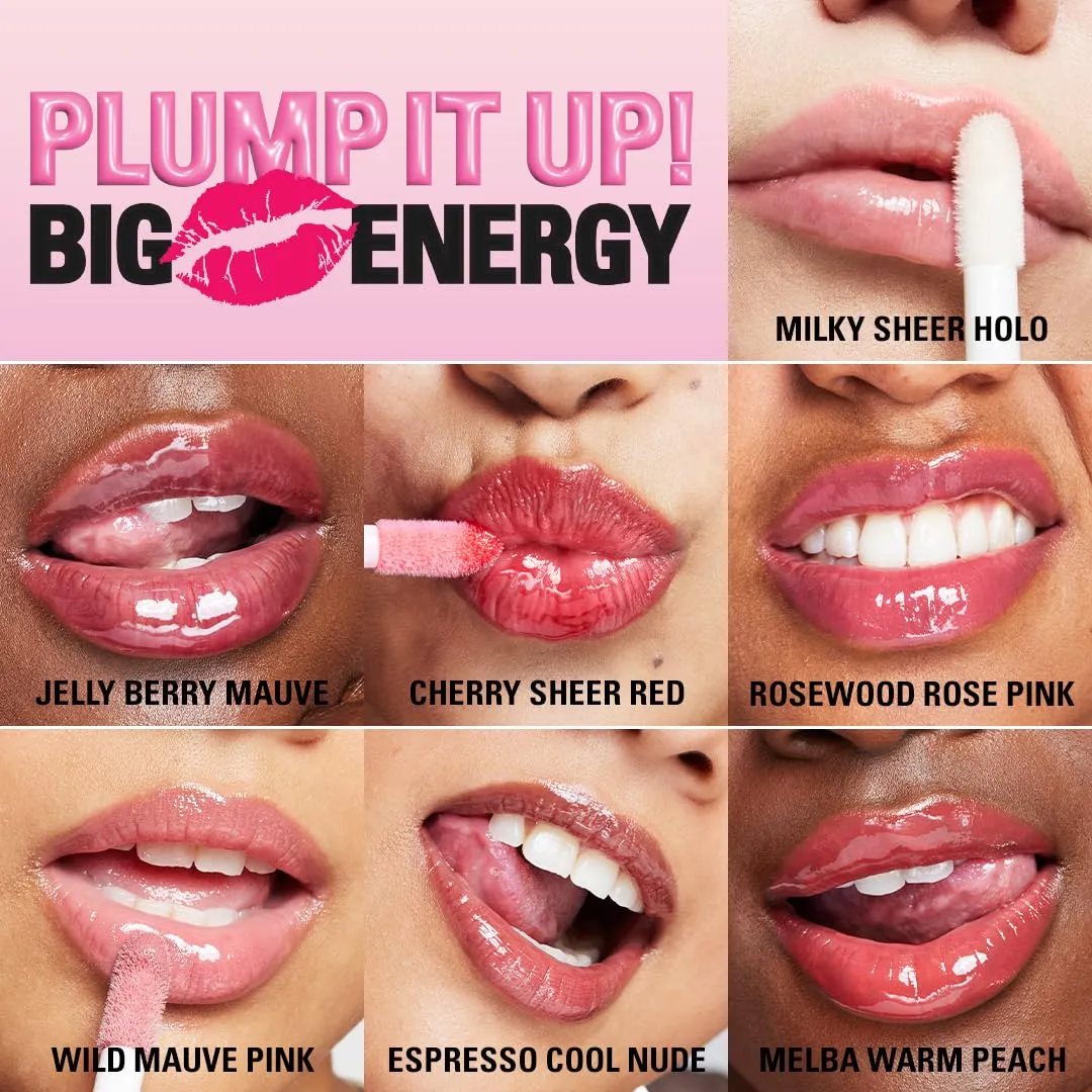 Revolution Glaze Clear Lip Plumping Gloss