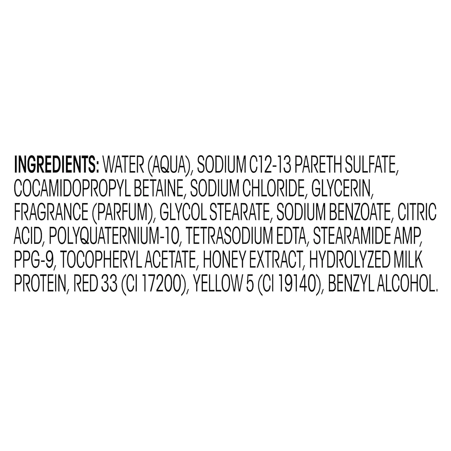 Milk & Honey Body Wash