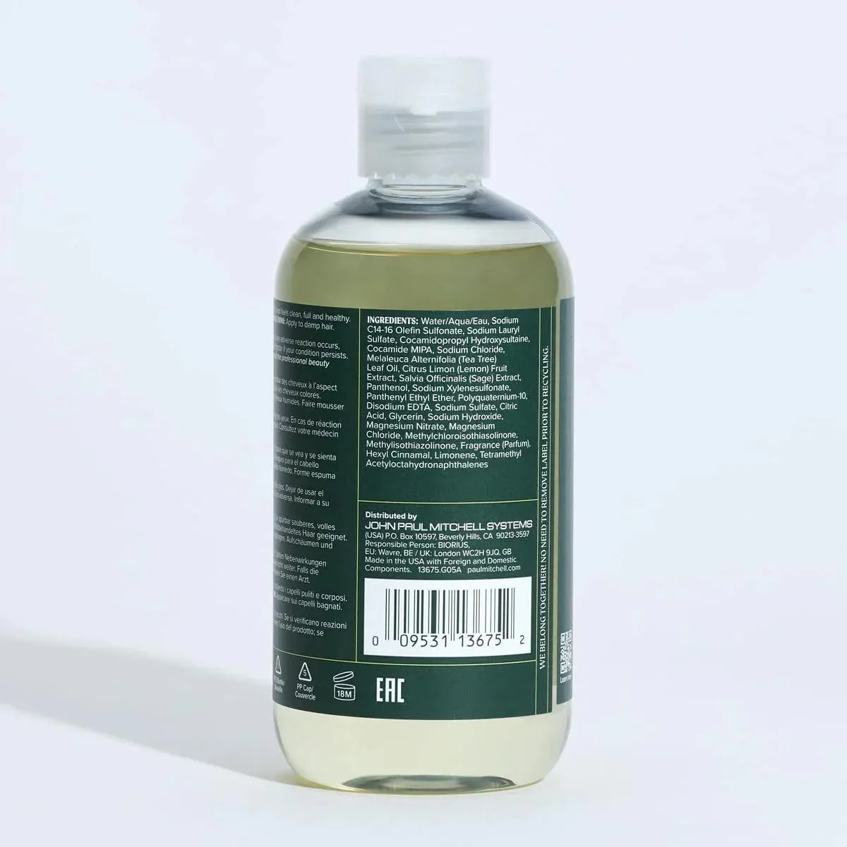 Lemon Sage Thickening Shampoo
