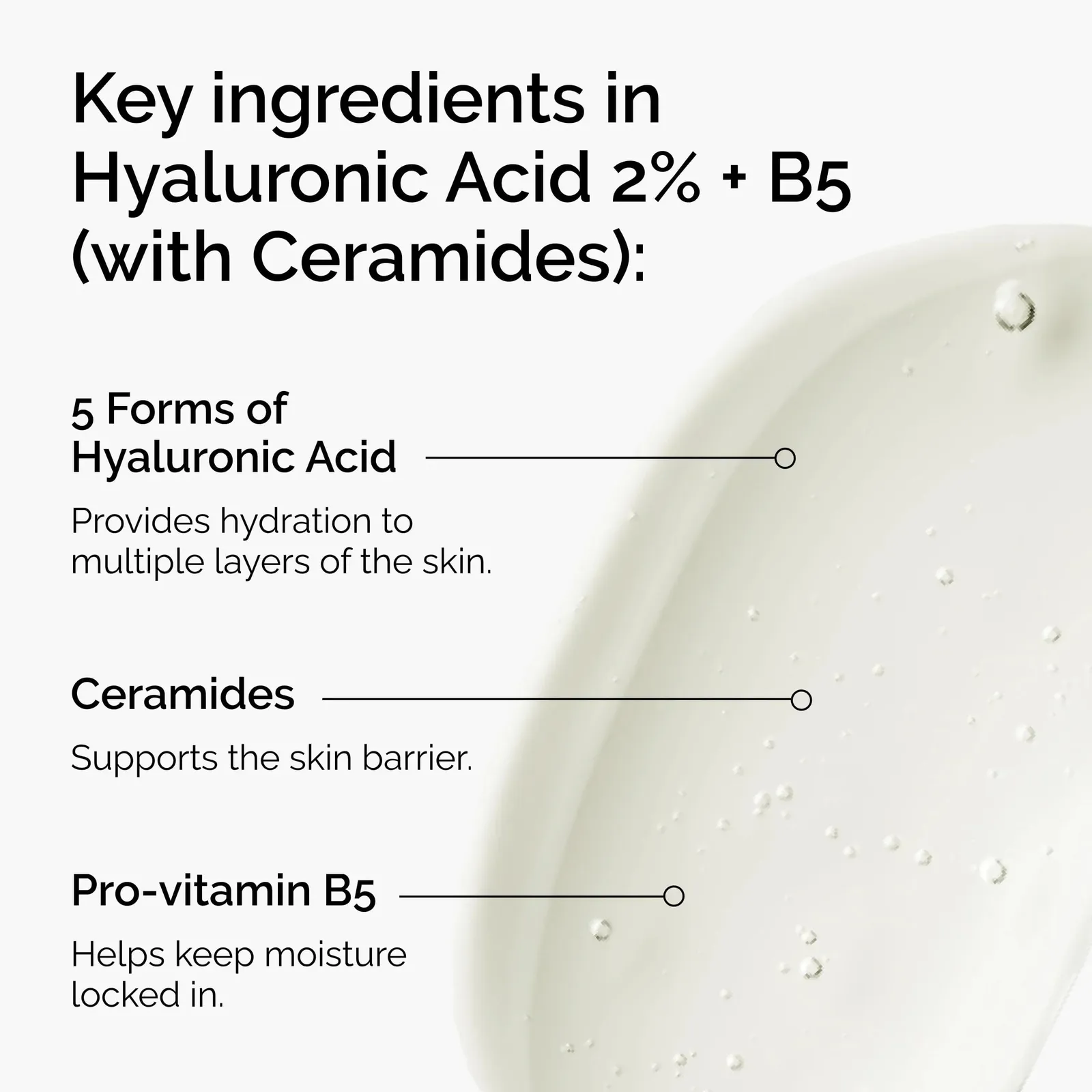 Hyaluronic Acid 2% + B5 (with Ceramides)