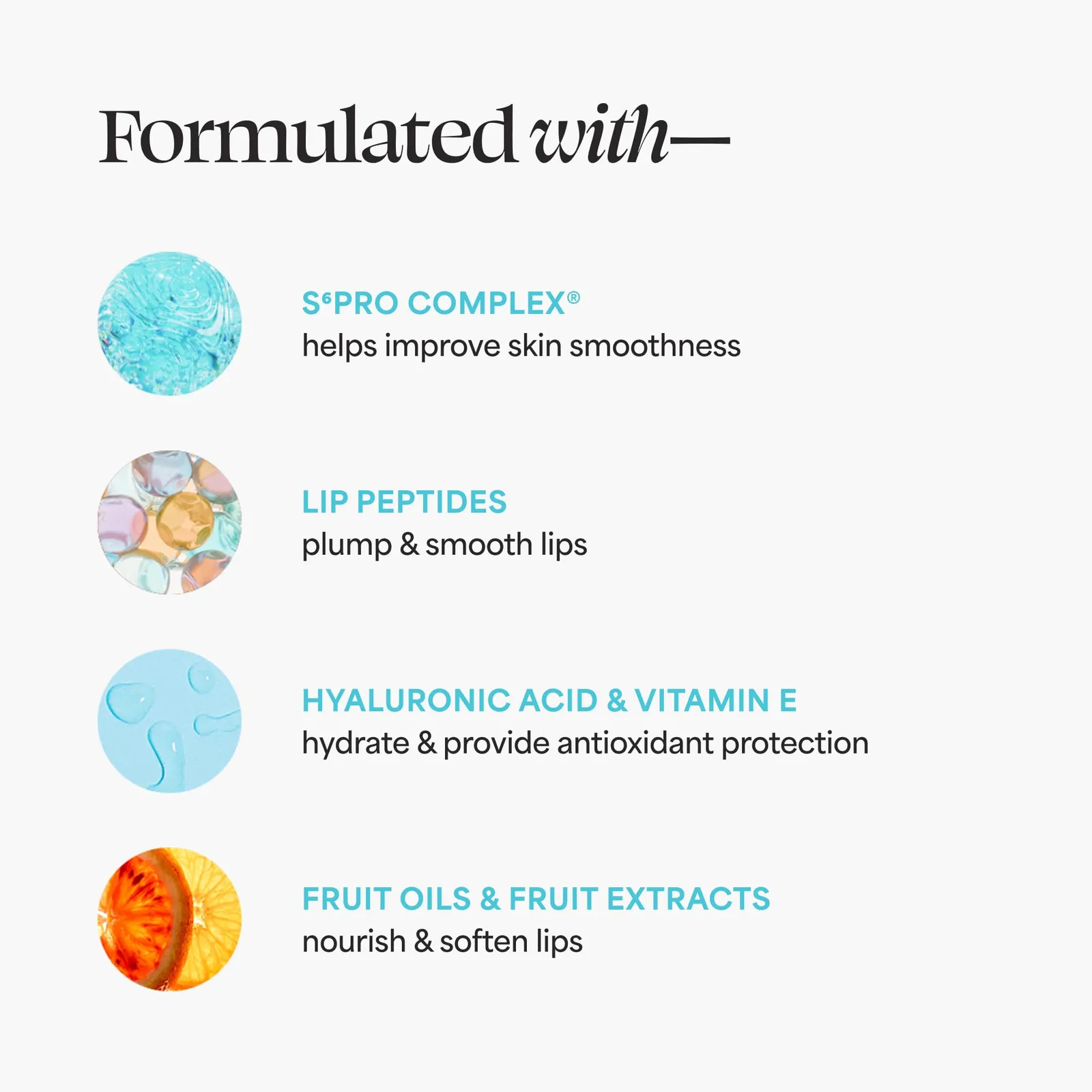 Peptide Lip Mask