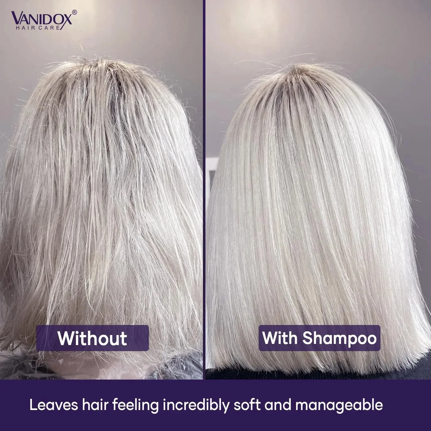 Purple Shampoo and Conditioner Set