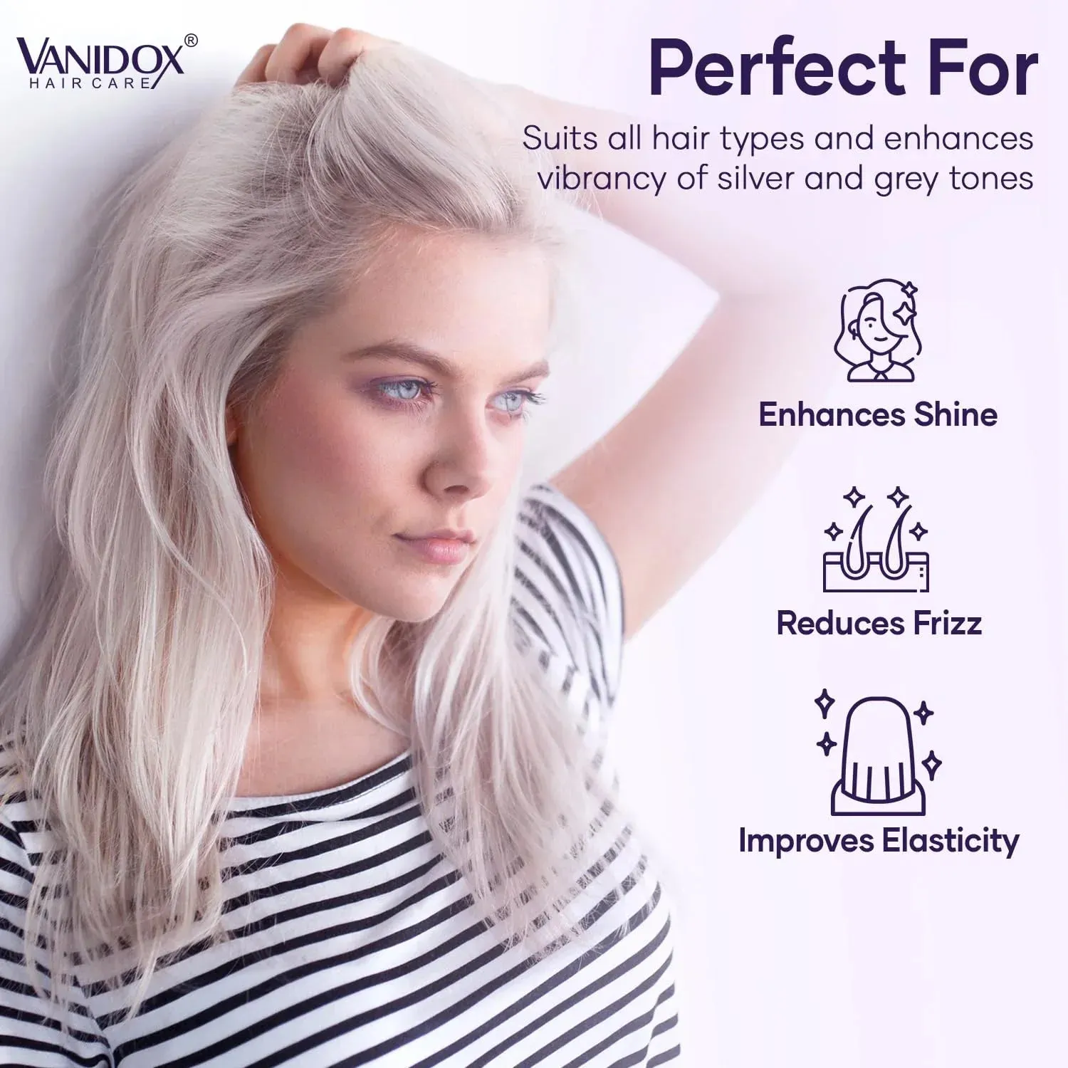 Purple Shampoo and Conditioner Set