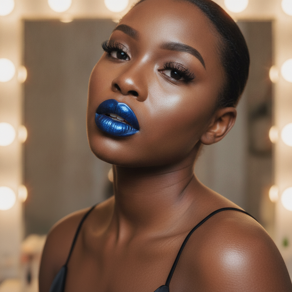 Sapphire + pre-party glow