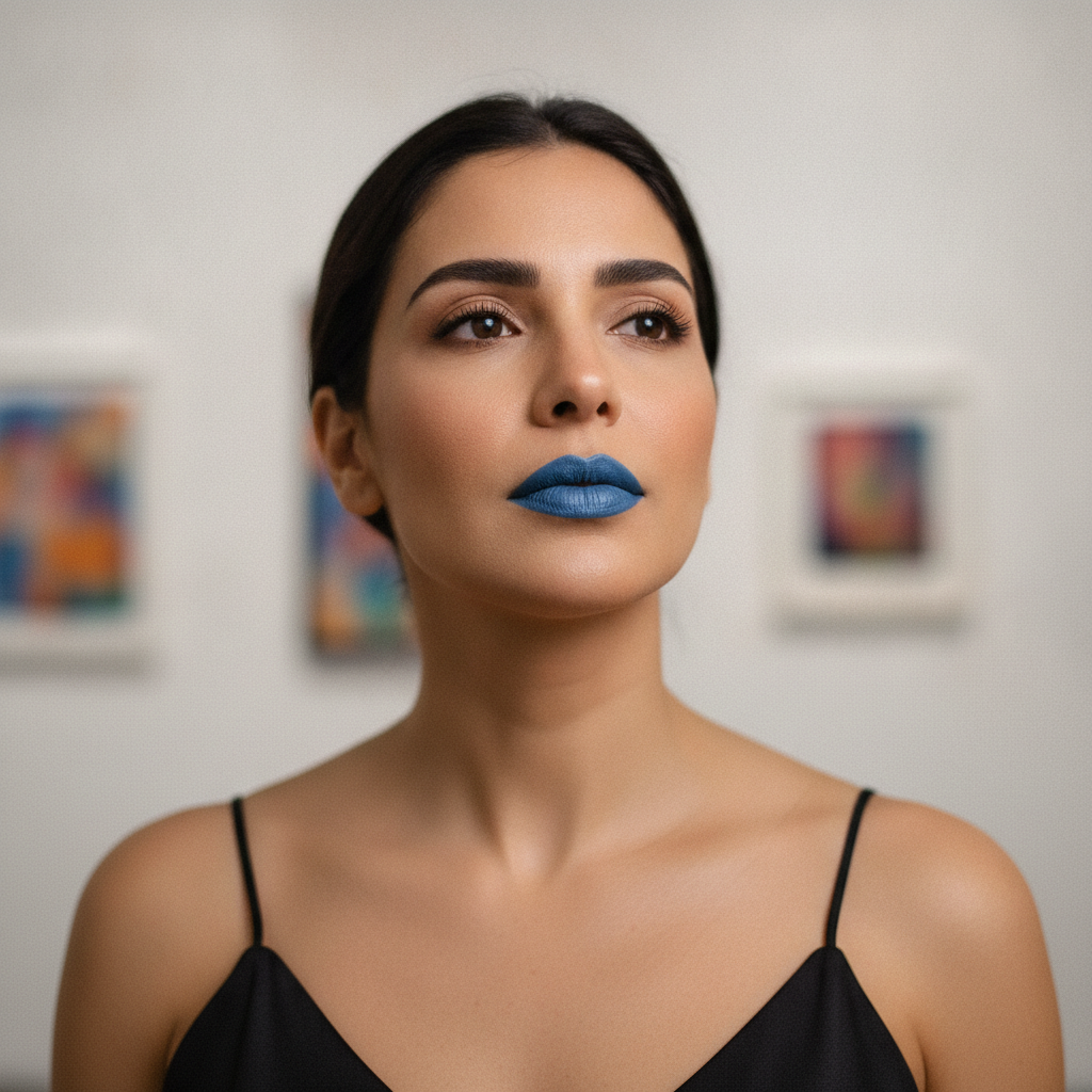 Denim lip + gallery opening