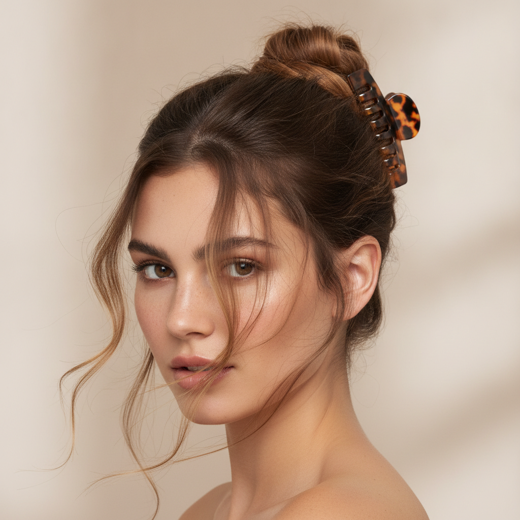 Classic twisted bun