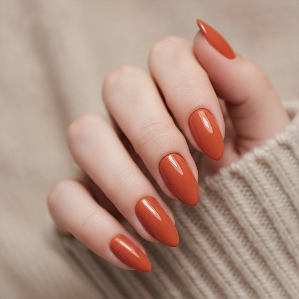 Burnt orange team-color solid