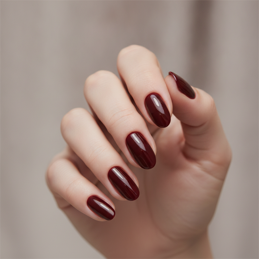 Near-black cherry blood red