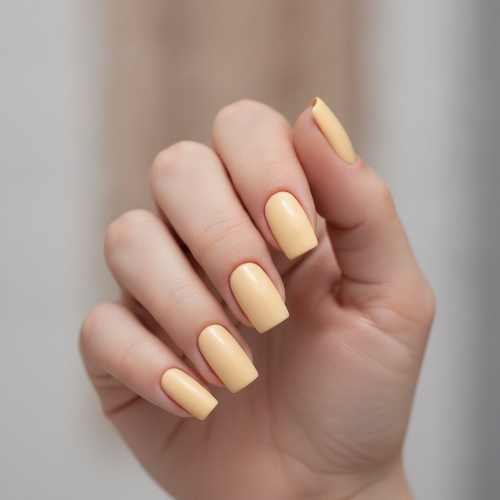 Butter yellow solid gloss