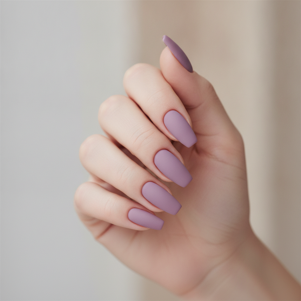 Matte soft lilac