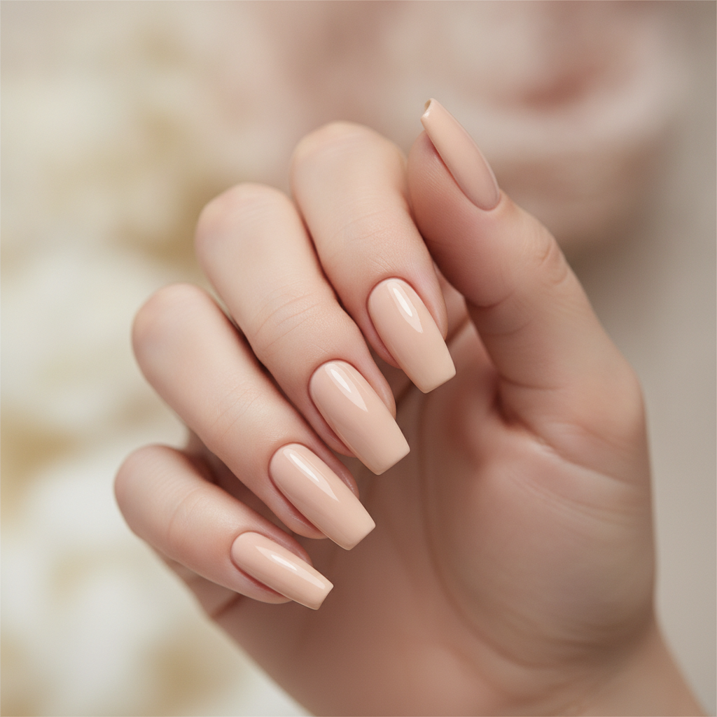 Champagne beige solid