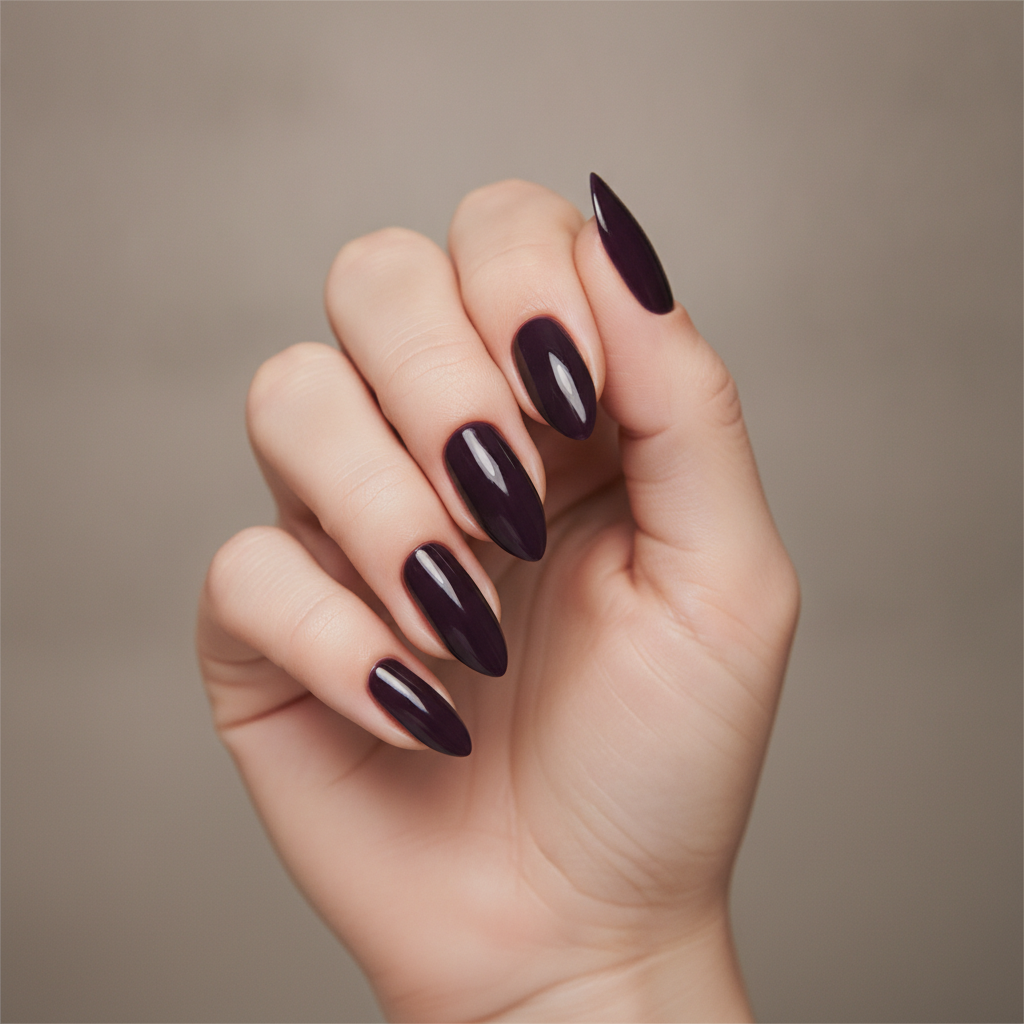 Near-black purple mix