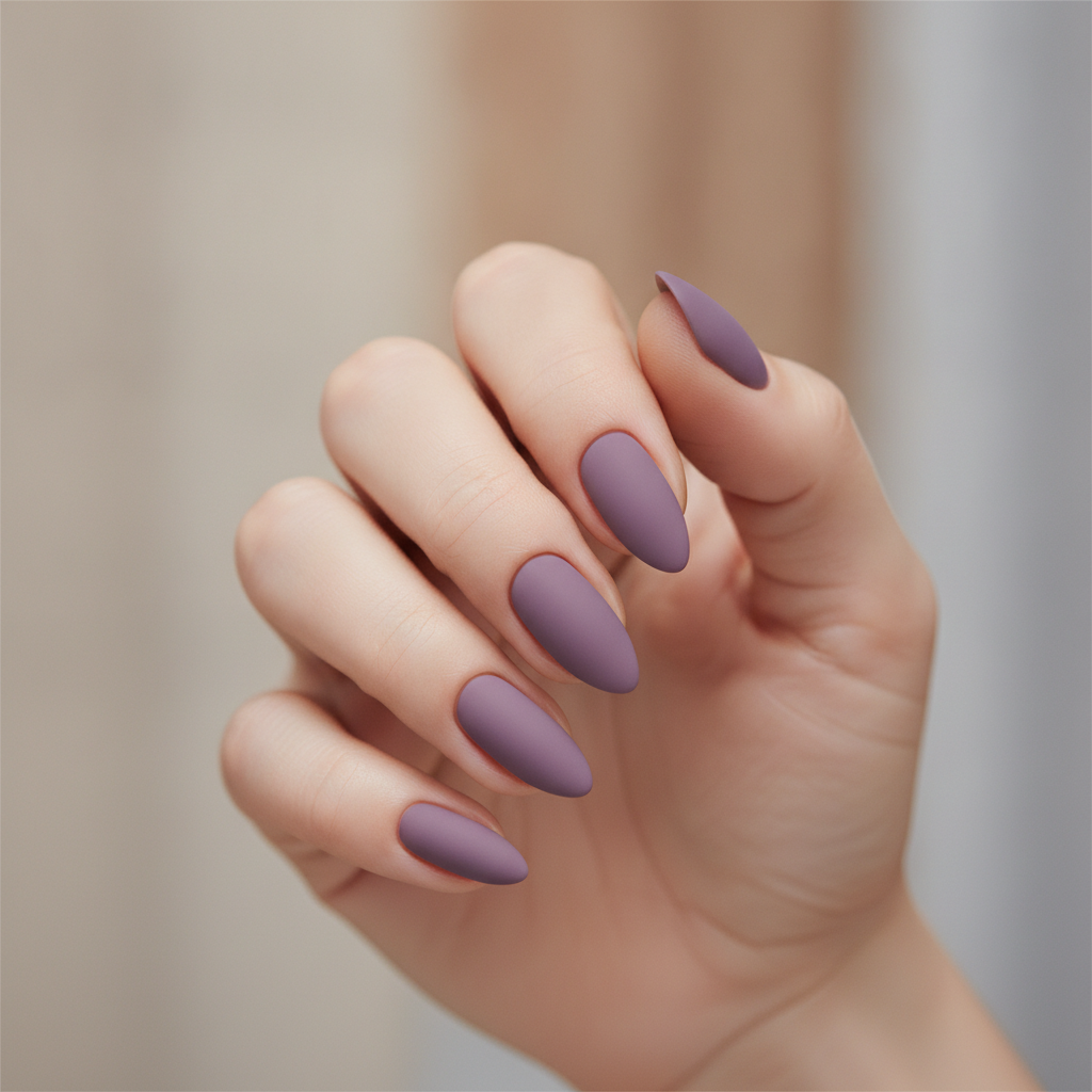 Matte soft lilac