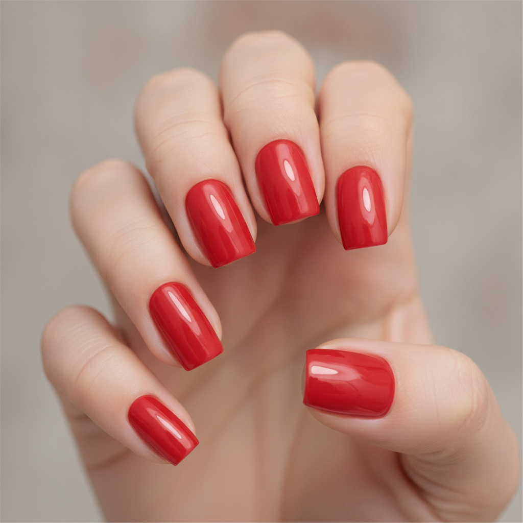 Classic cream red solid