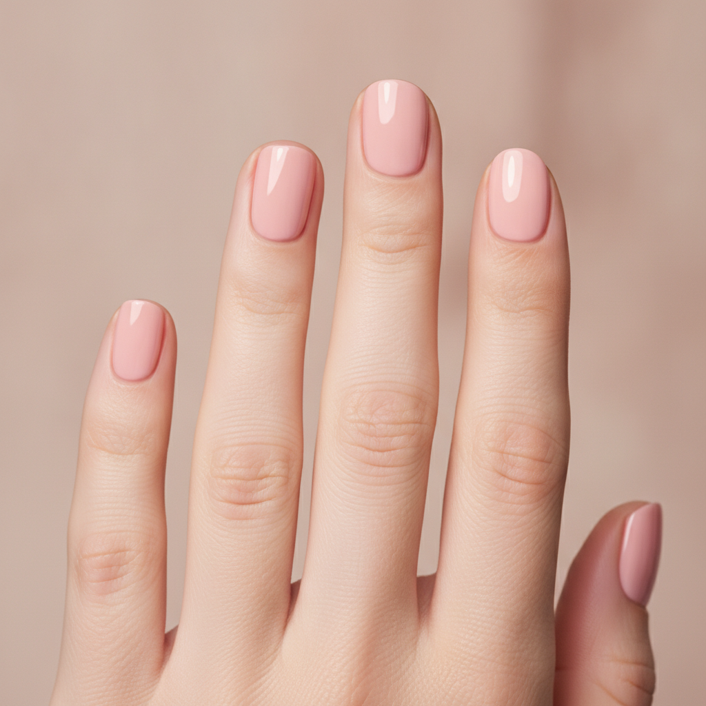 Classic round ballet pink