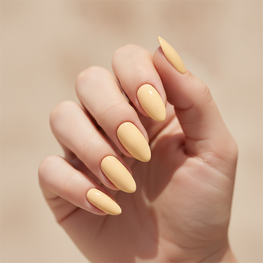 Butter yellow solid gloss
